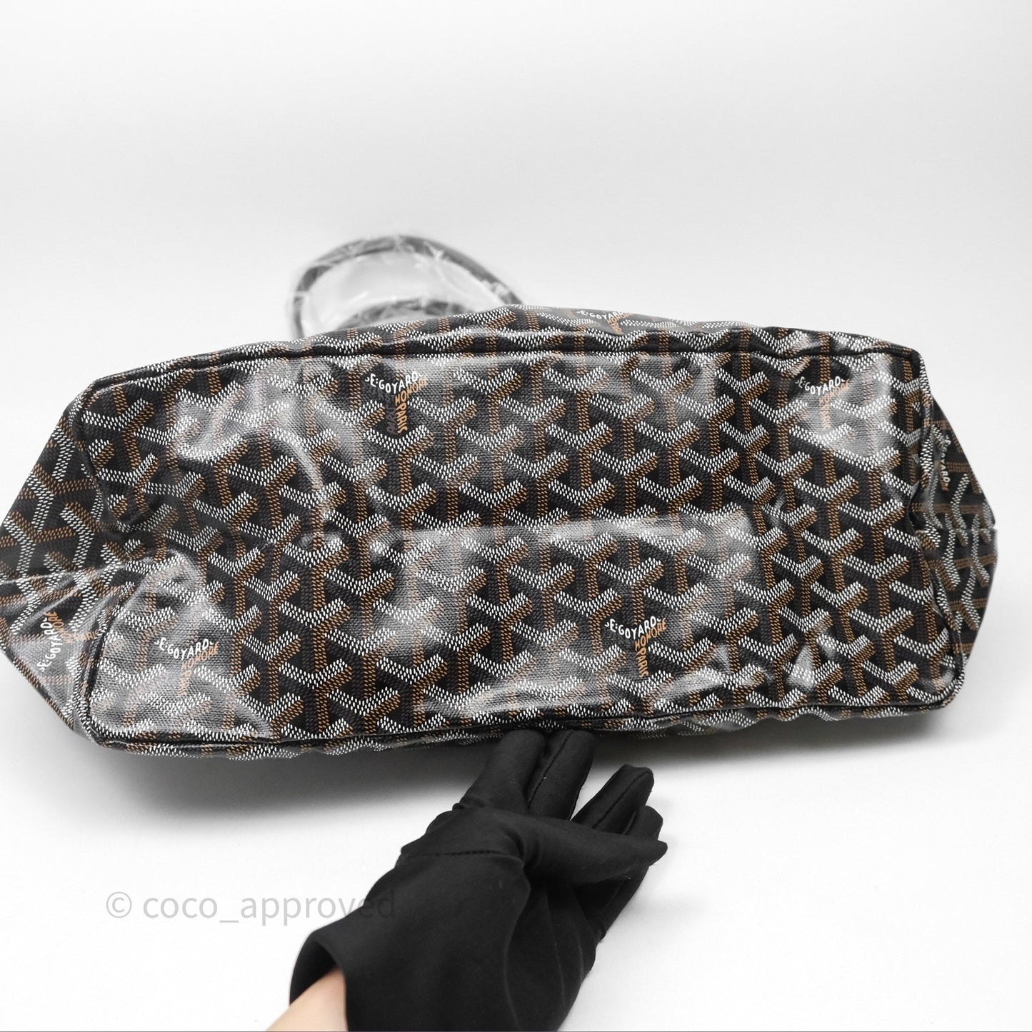 Goyard St Louis Tote PM Black