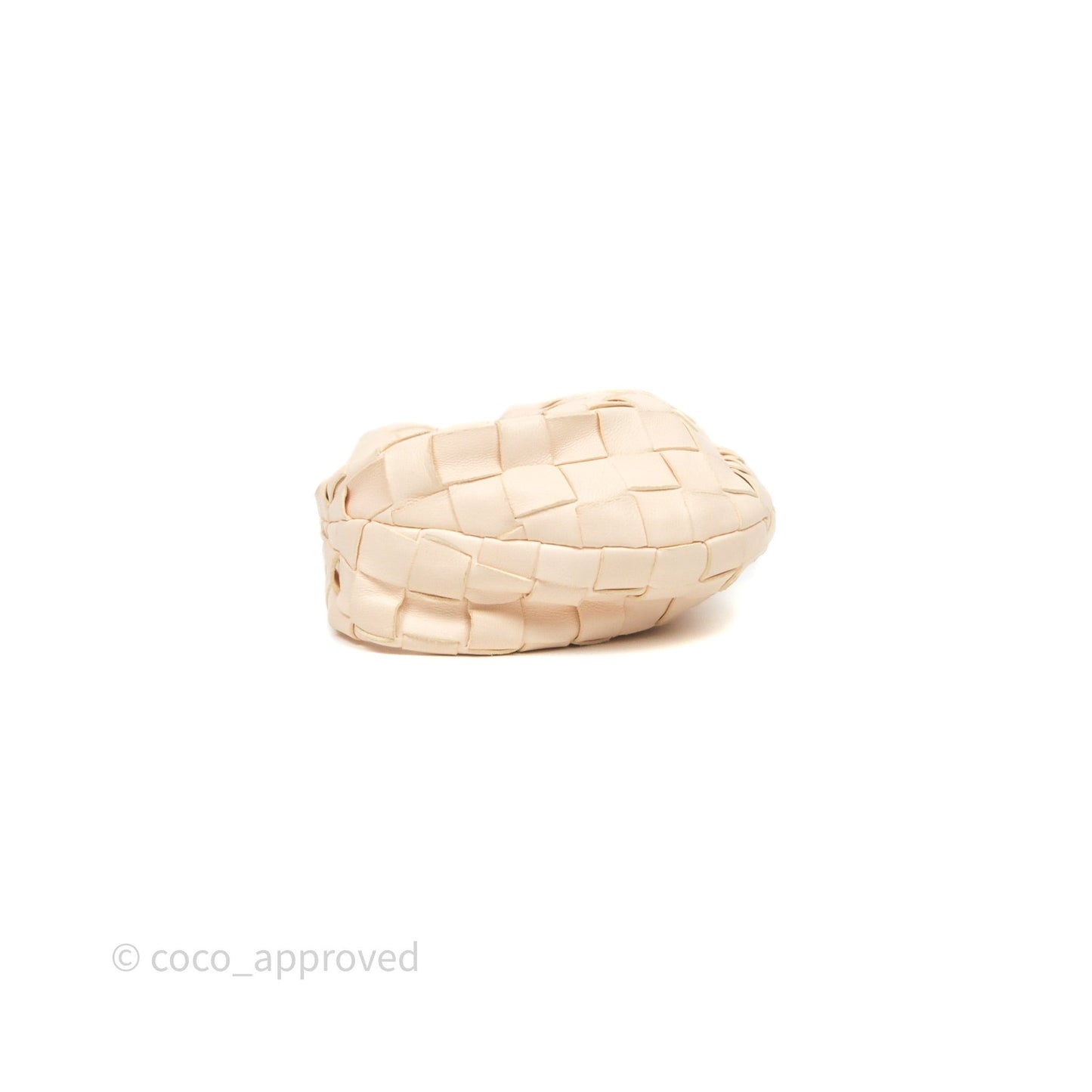 Bottega Veneta Candy Jodie Bag Cream Intrecciato Lambskin