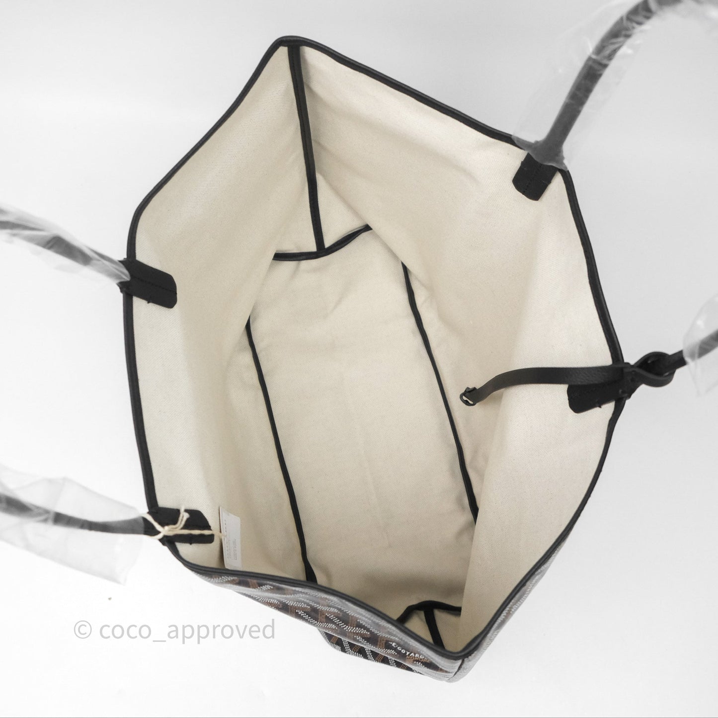 Goyard St Louis Tote PM Black