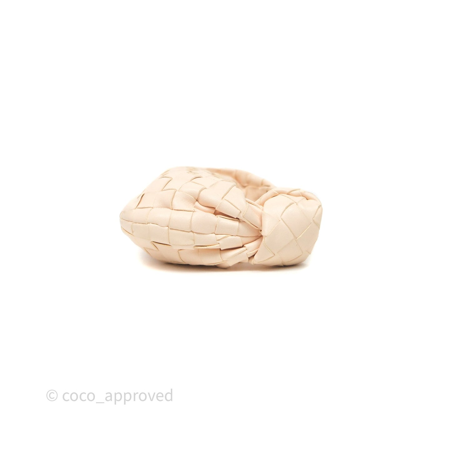 Bottega Veneta Candy Jodie Bag Cream Intrecciato Lambskin