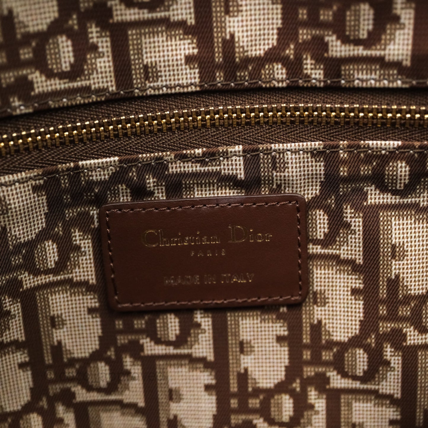 Christian Dior Floral Embellished Book Tote Bag Raffia Natural