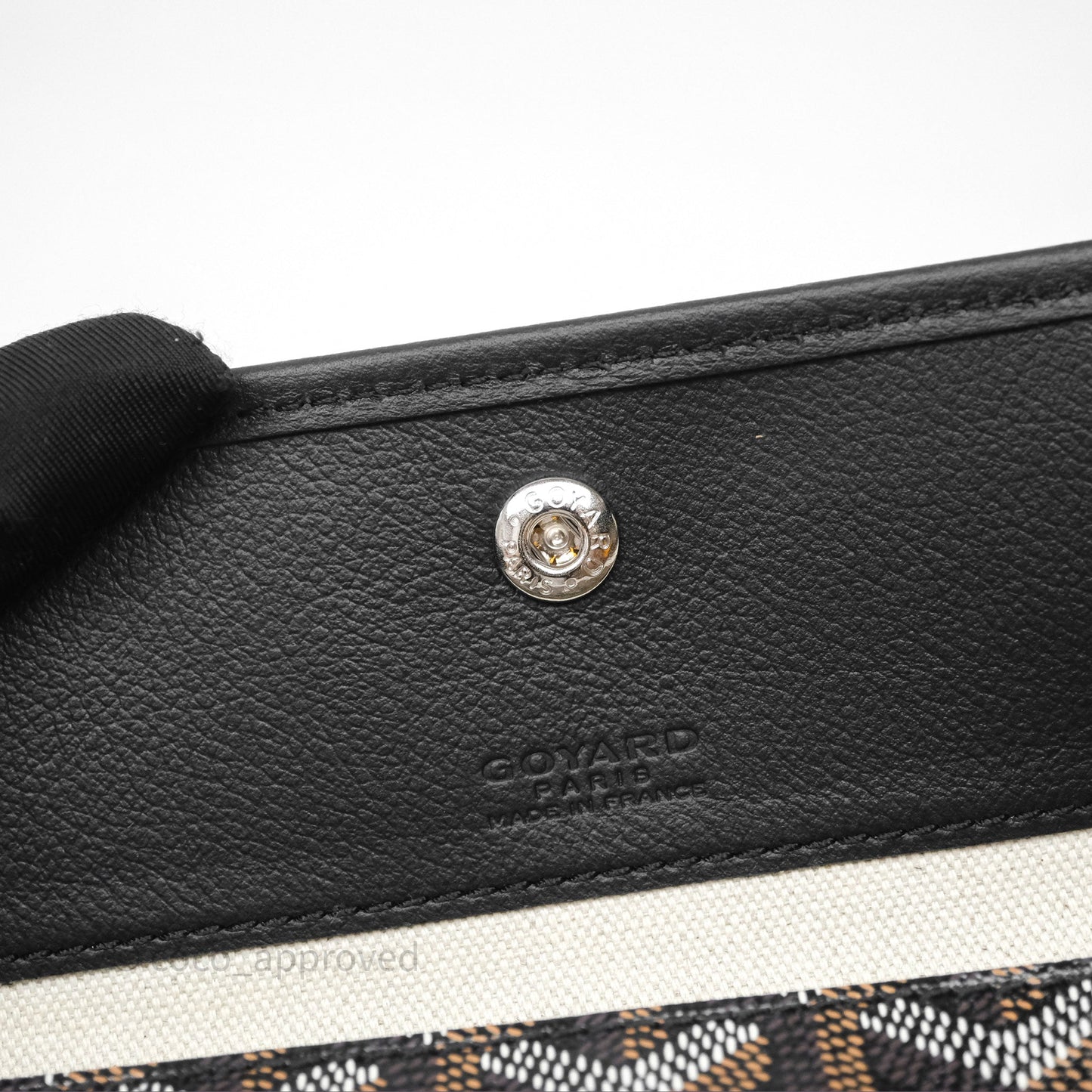 Goyard St Louis Tote PM Black