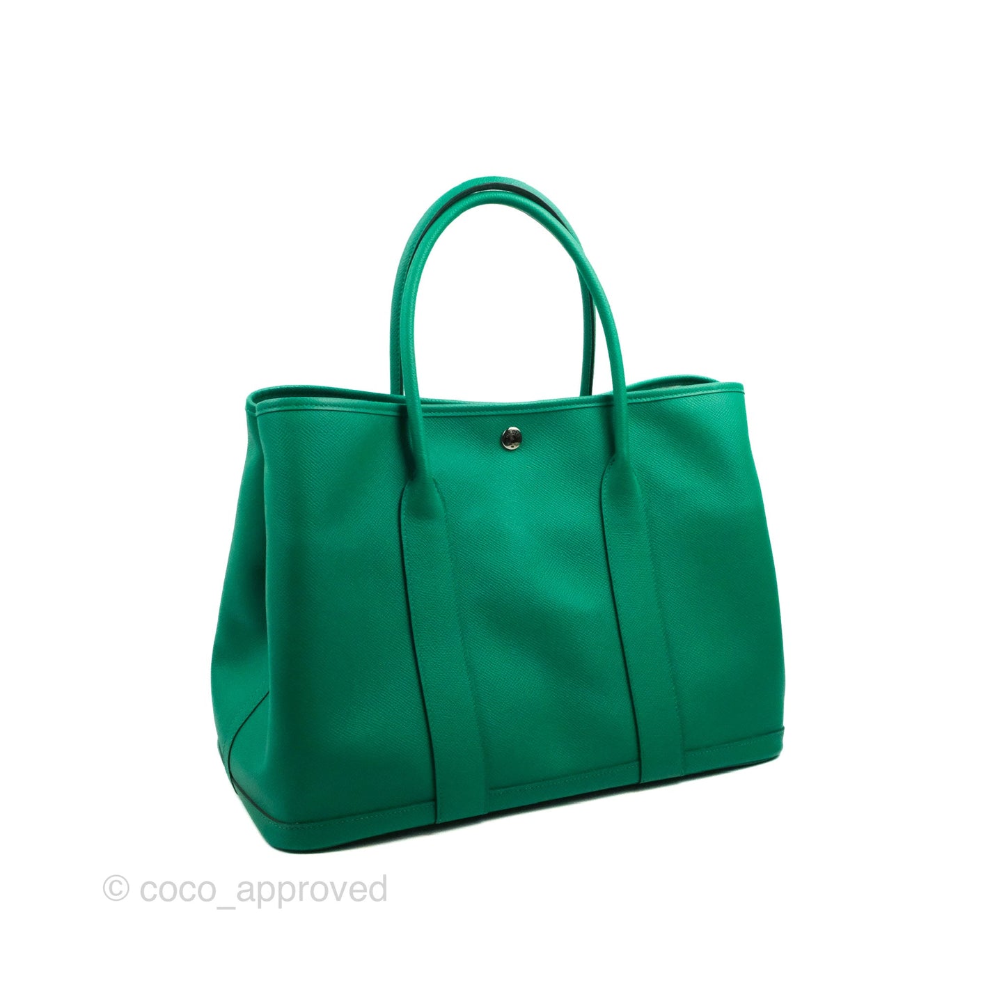 Hermès Garden Party 36 Vert Jade Epsom