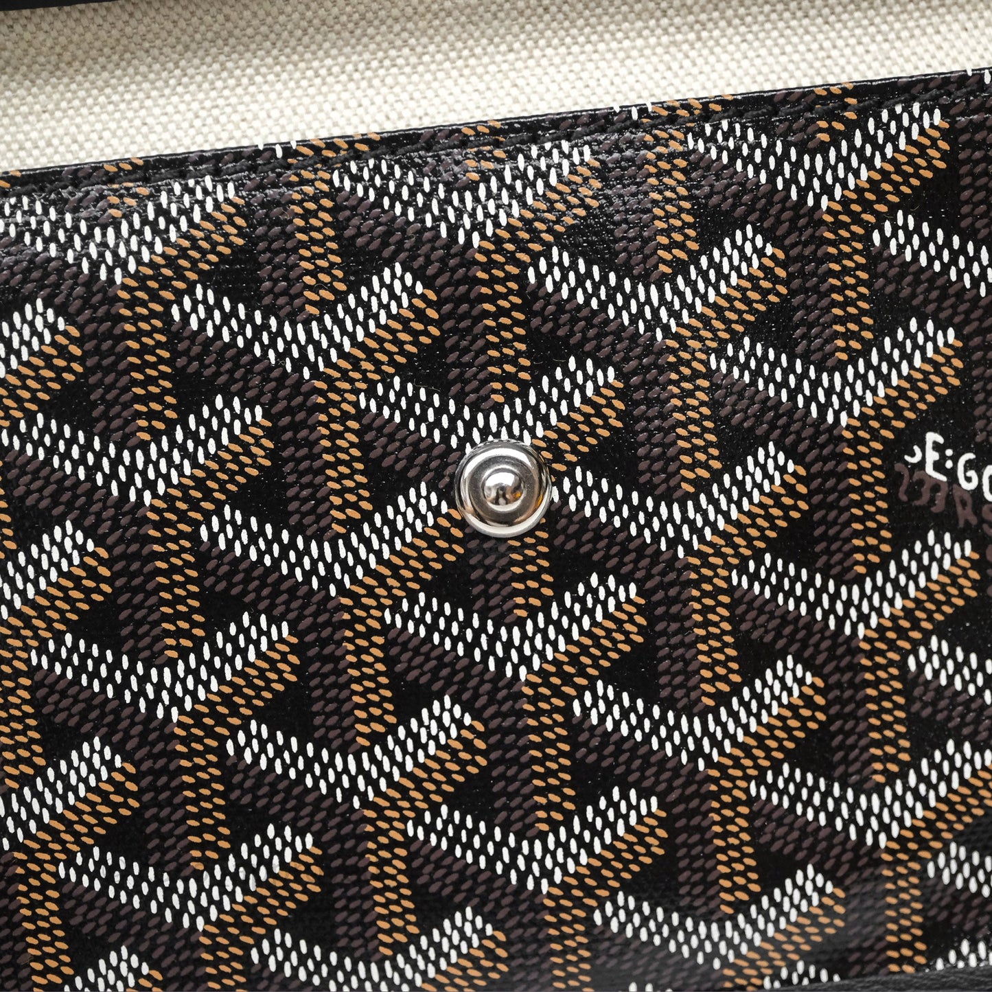 Goyard St Louis Tote PM Black