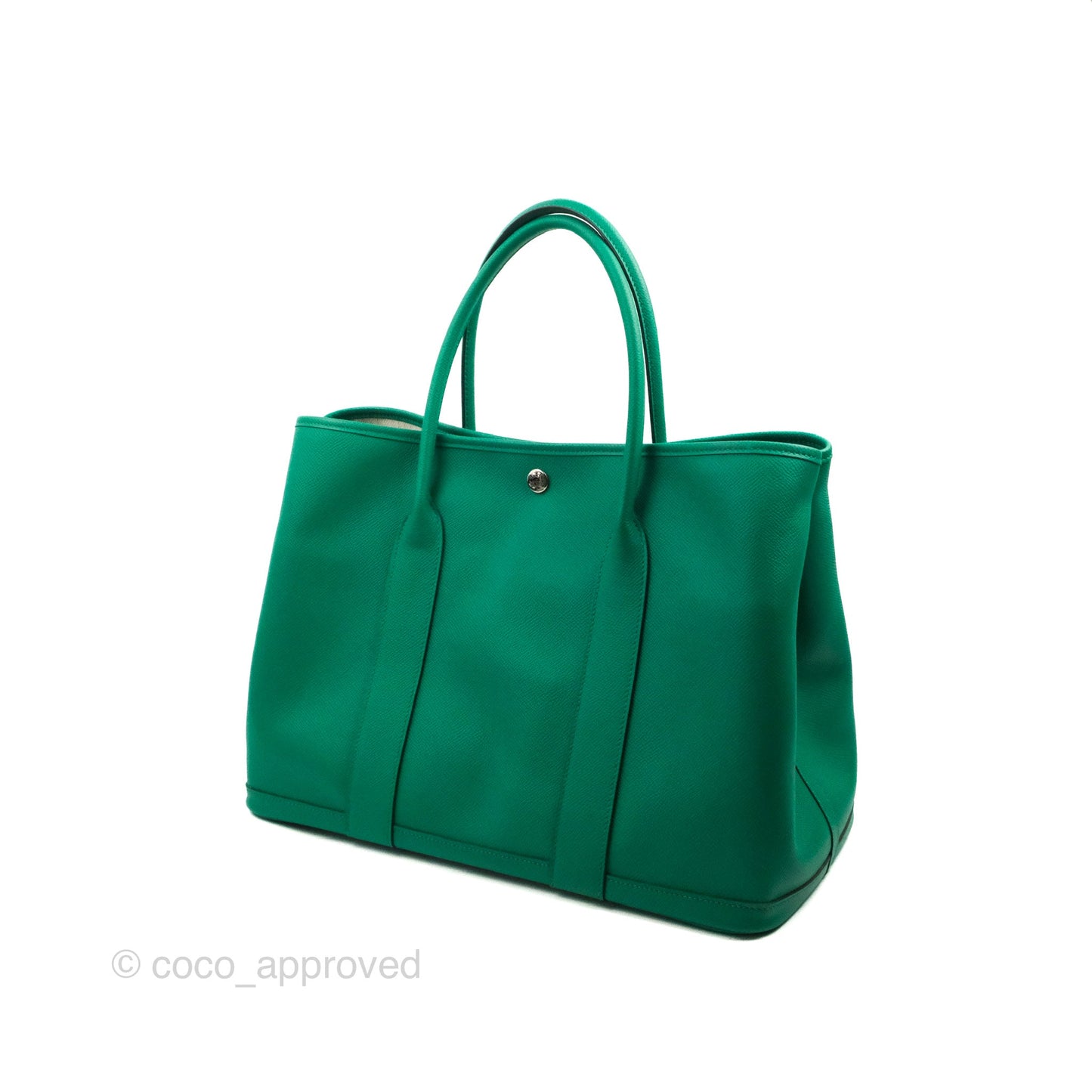 Hermès Garden Party 36 Vert Jade Epsom