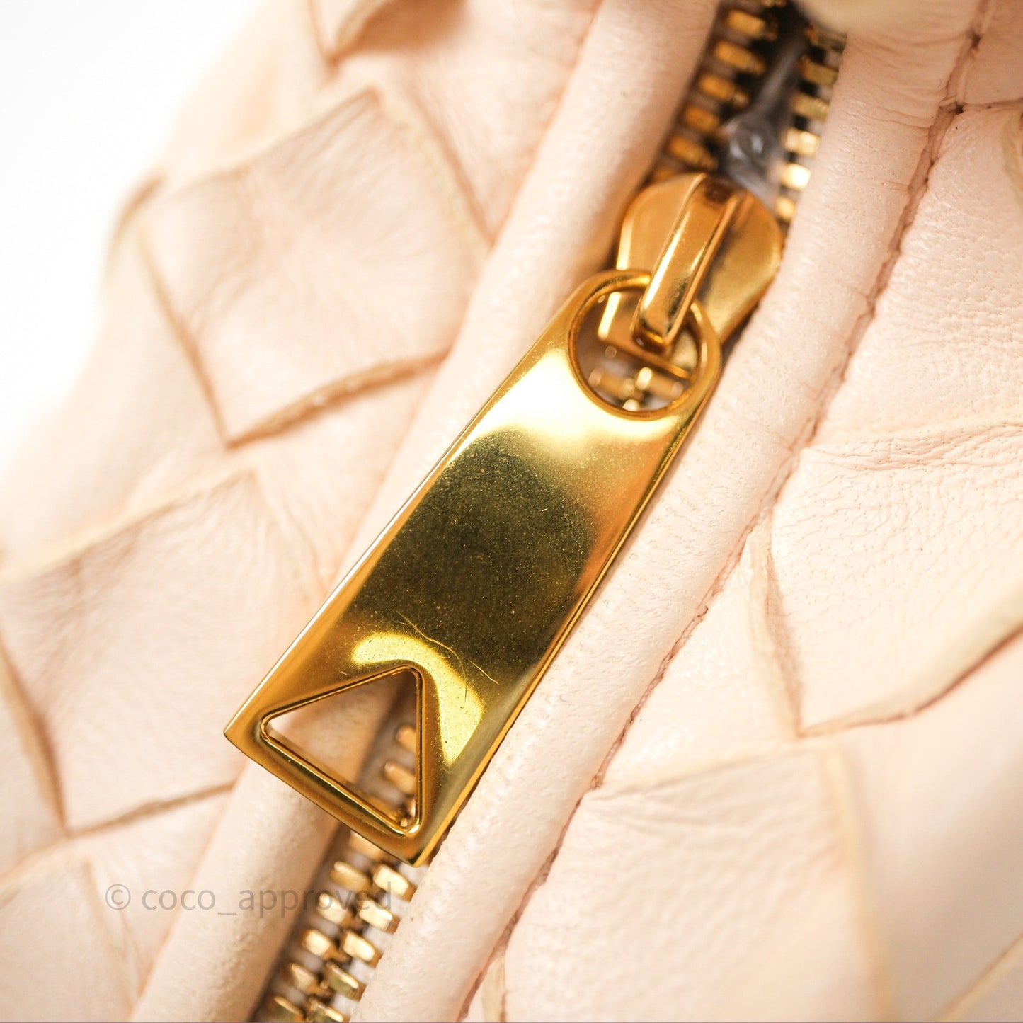 Bottega Veneta Candy Jodie Bag Cream Intrecciato Lambskin
