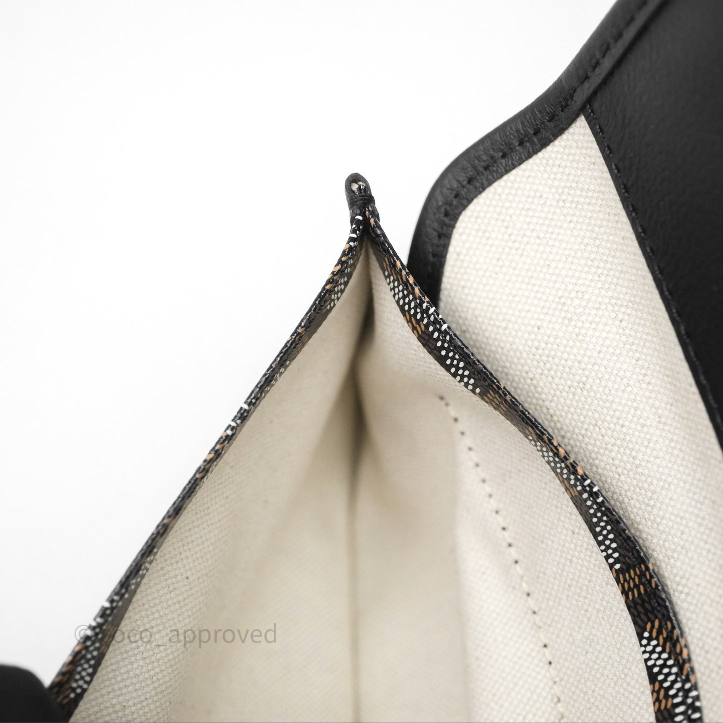Goyard St Louis Tote PM Black