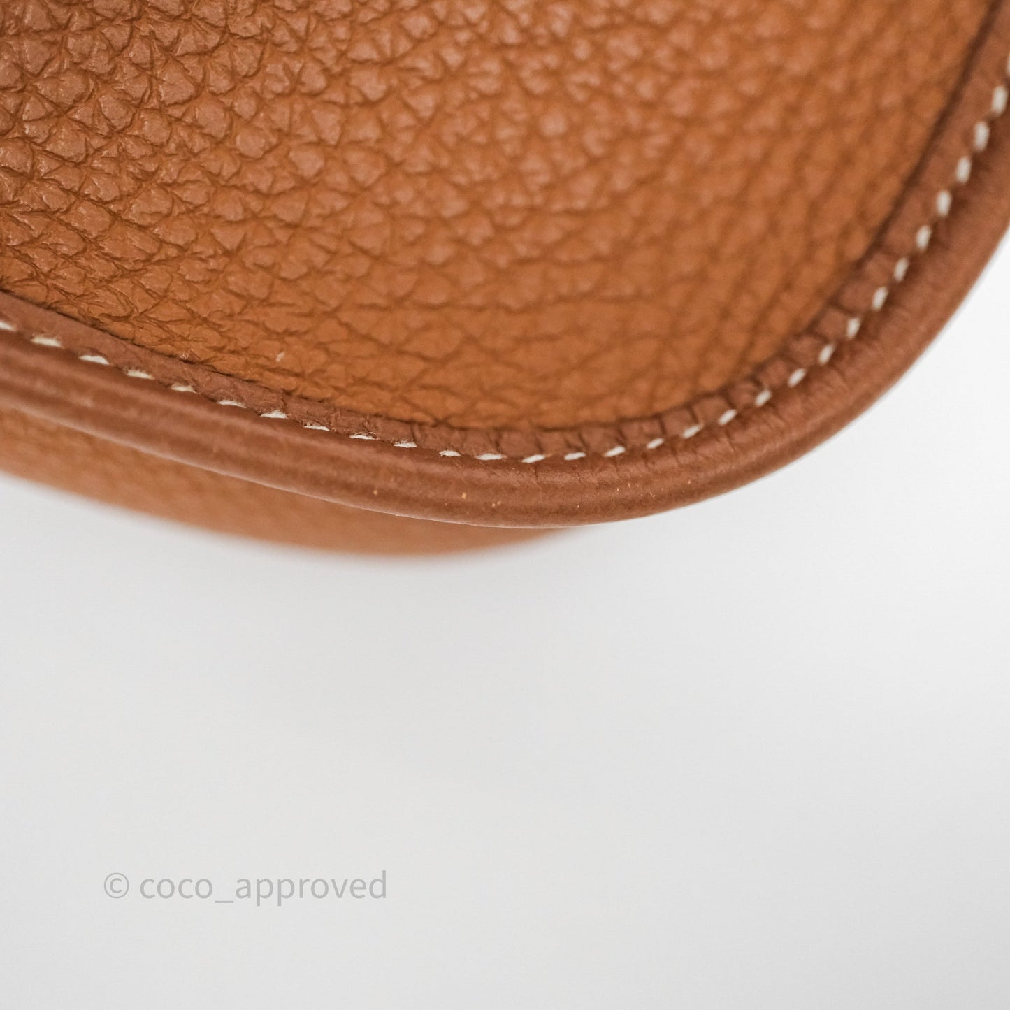 Hermès Mini Evelyne 16 Gold Clemence Palladium Hardware