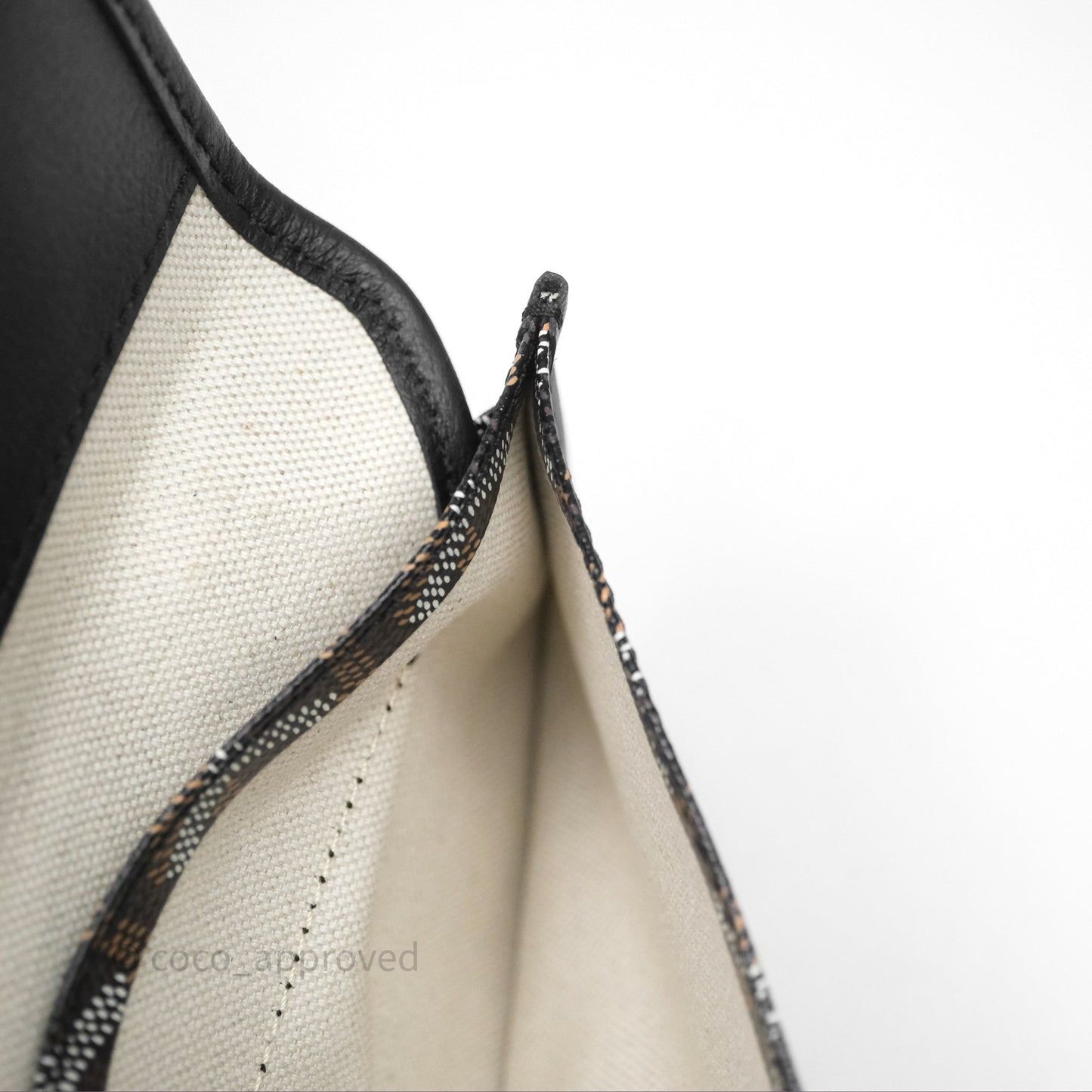 Goyard St Louis Tote PM Black