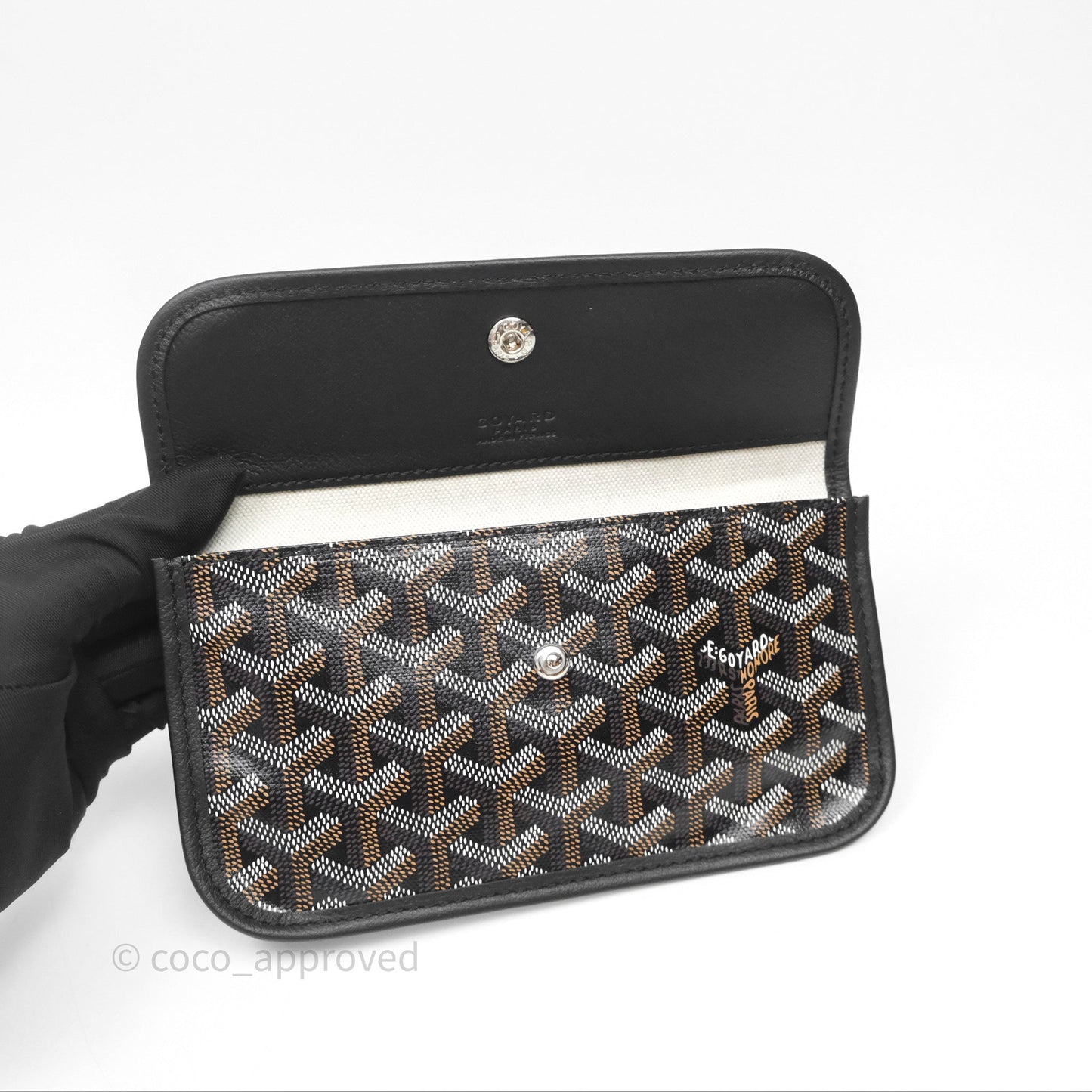 Goyard St Louis Tote PM Black