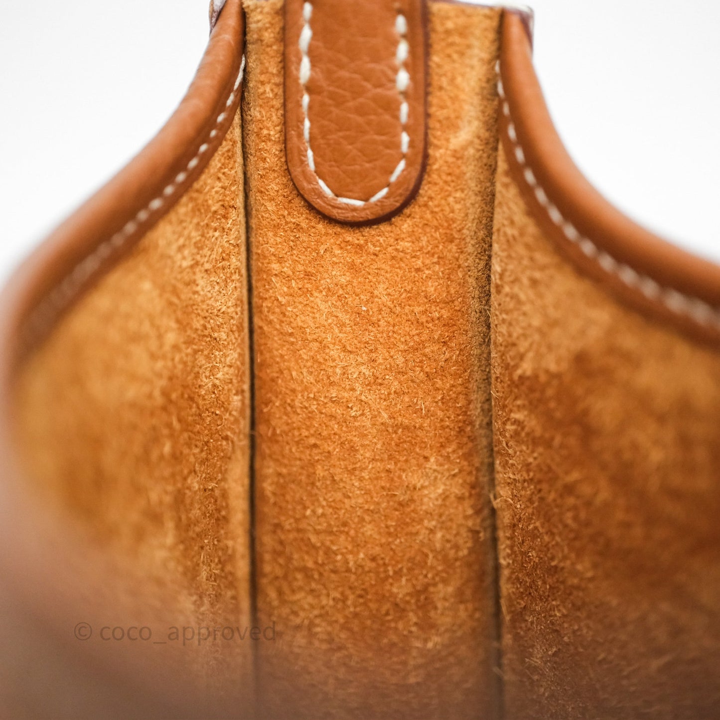 Hermès Mini Evelyne 16 Gold Clemence Palladium Hardware