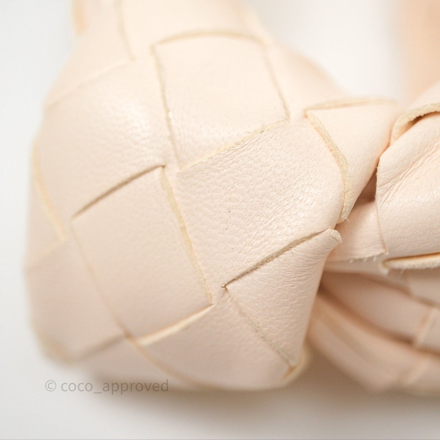 Bottega Veneta Candy Jodie Bag Cream Intrecciato Lambskin