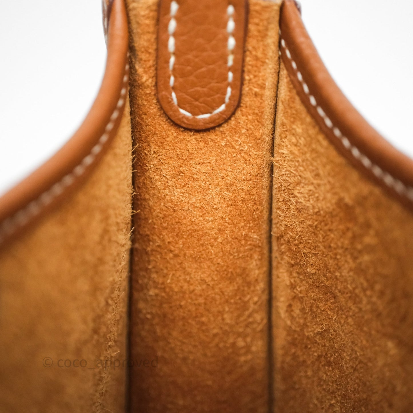Hermès Mini Evelyne 16 Gold Clemence Palladium Hardware