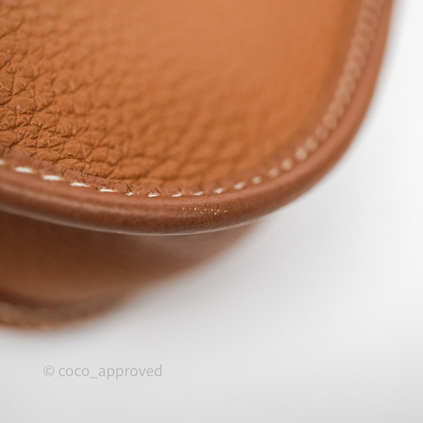 Hermès Mini Evelyne 16 Gold Clemence Palladium Hardware