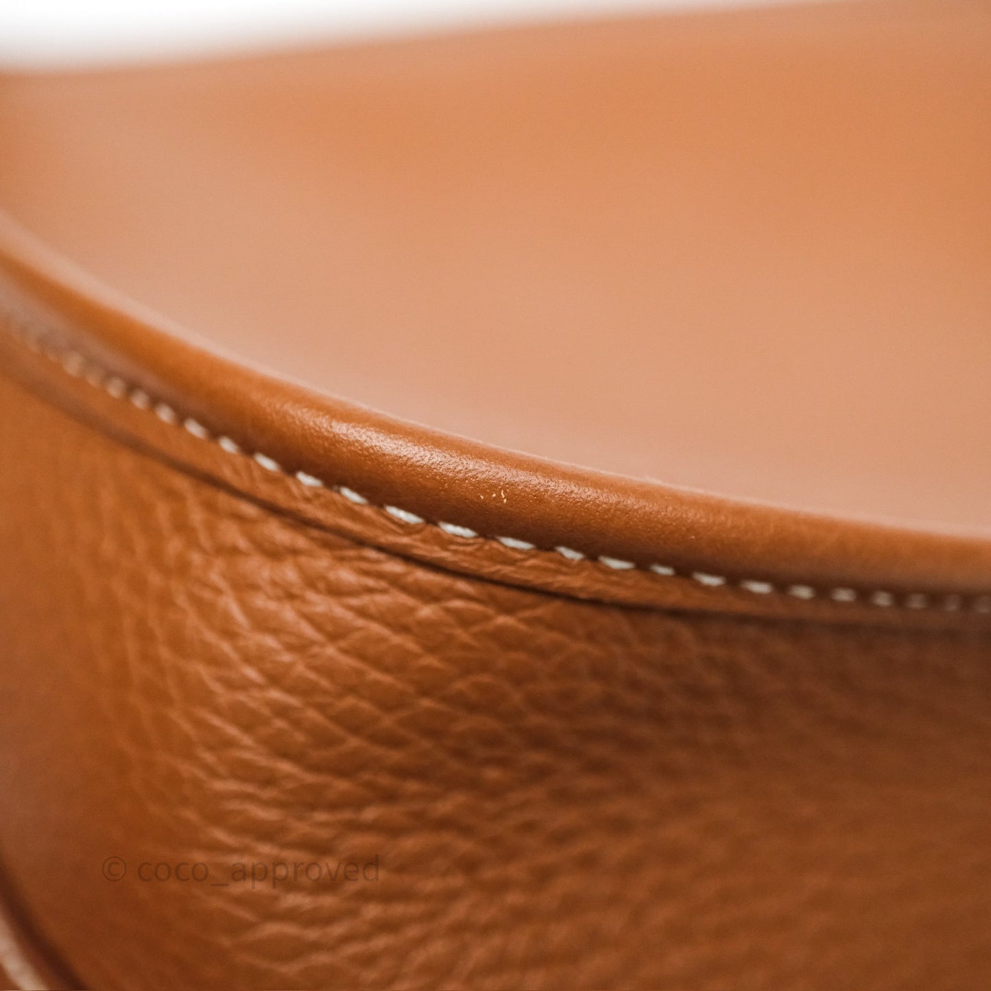 Hermès Mini Evelyne 16 Gold Clemence Palladium Hardware
