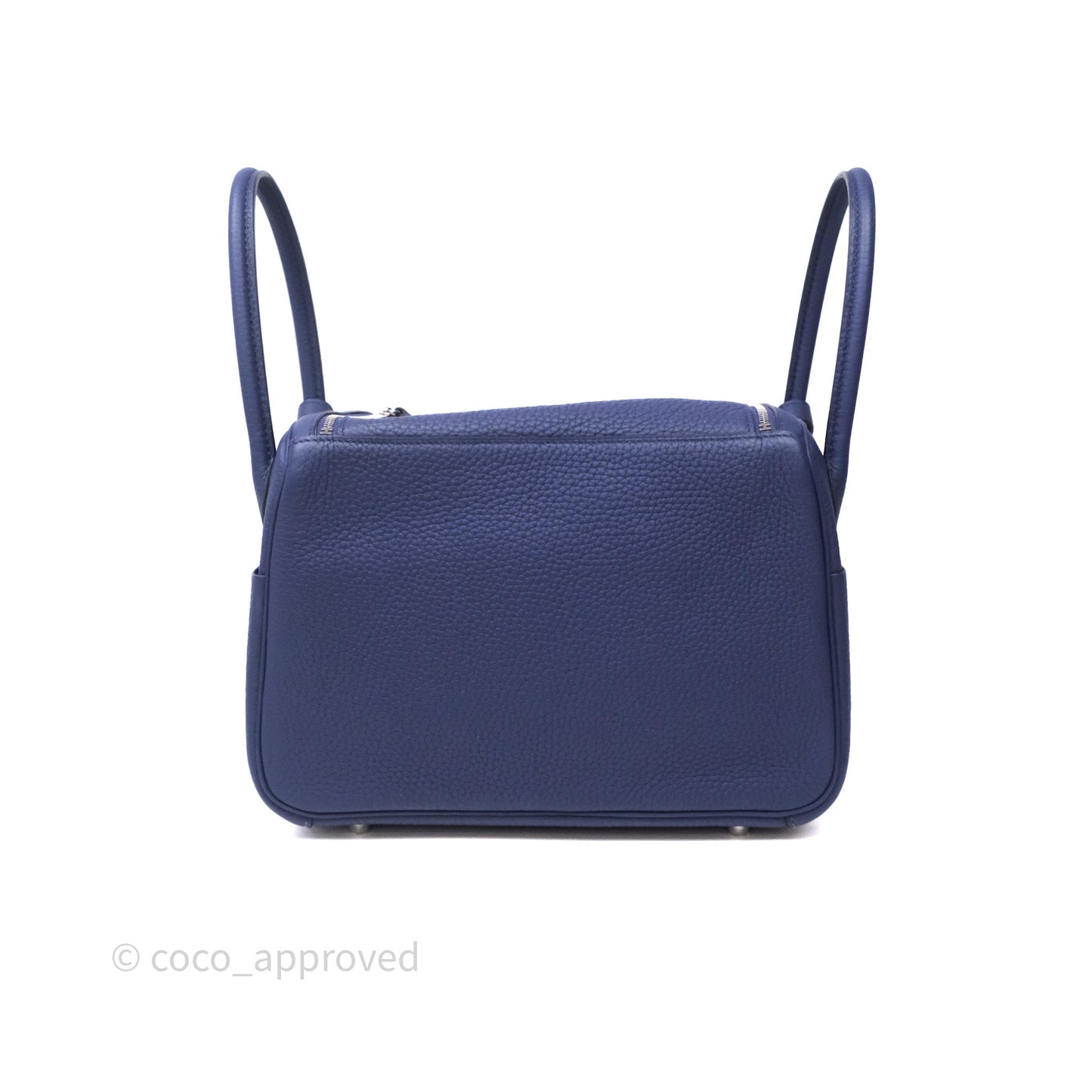 Hermès Lindy 26 Clemence Bleu Encre M3 Palladium Hardware