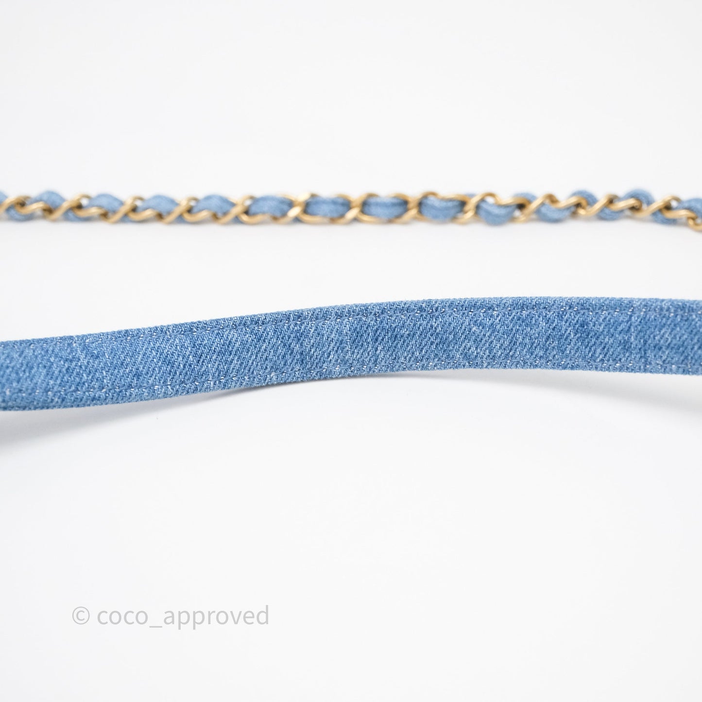 Chanel Small Denim Mood Flap Quilted Blue Multicolor