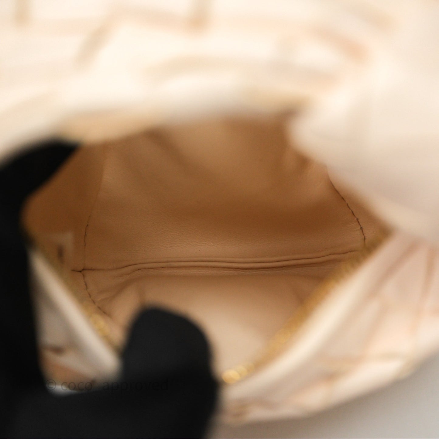 Bottega Veneta Candy Jodie Bag Cream Intrecciato Lambskin