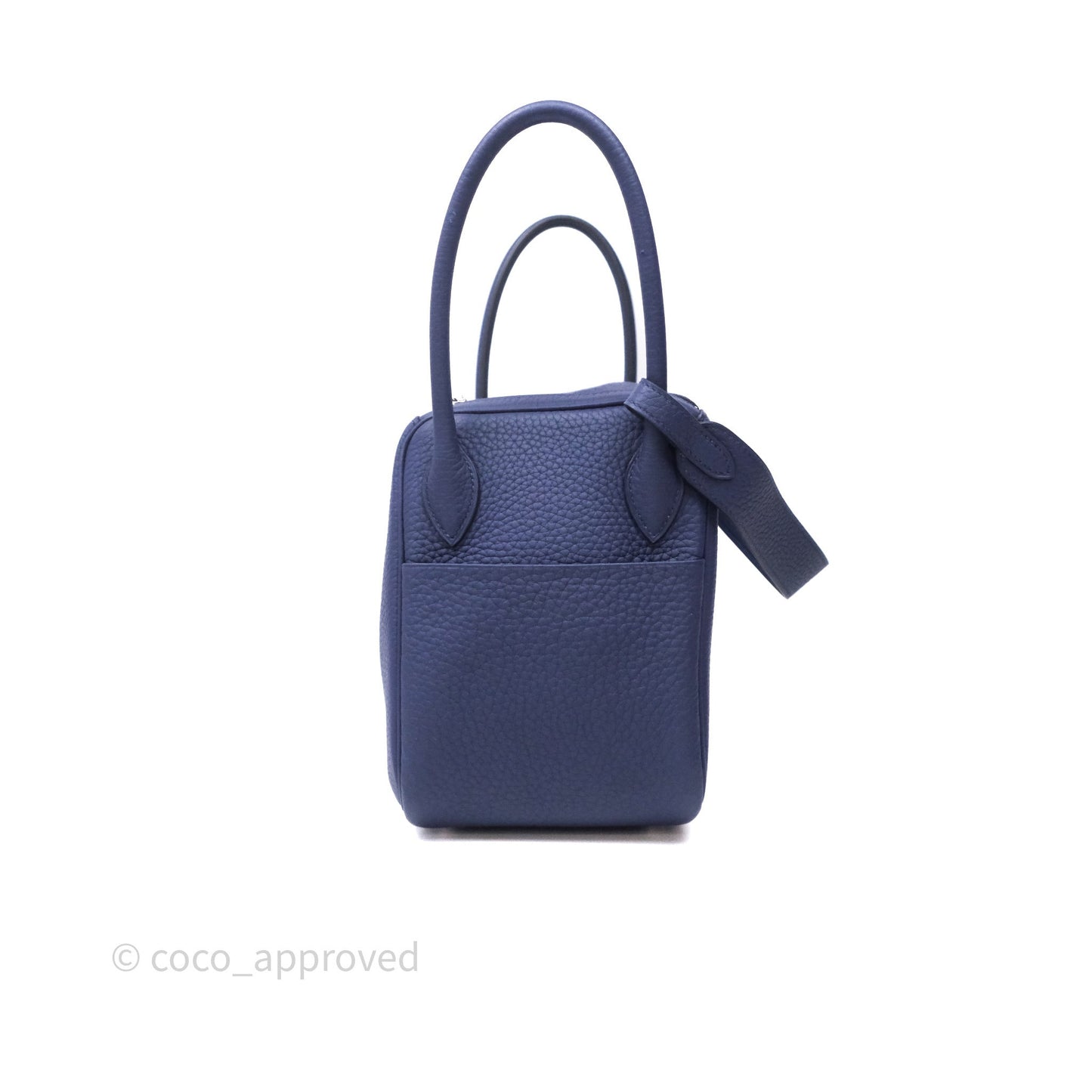 Hermès Lindy 26 Clemence Bleu Encre M3 Palladium Hardware