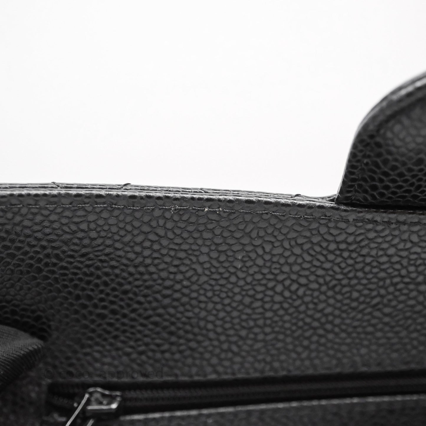 Chanel Small Classic Flap Quilted Black Caviar Silver Hardware