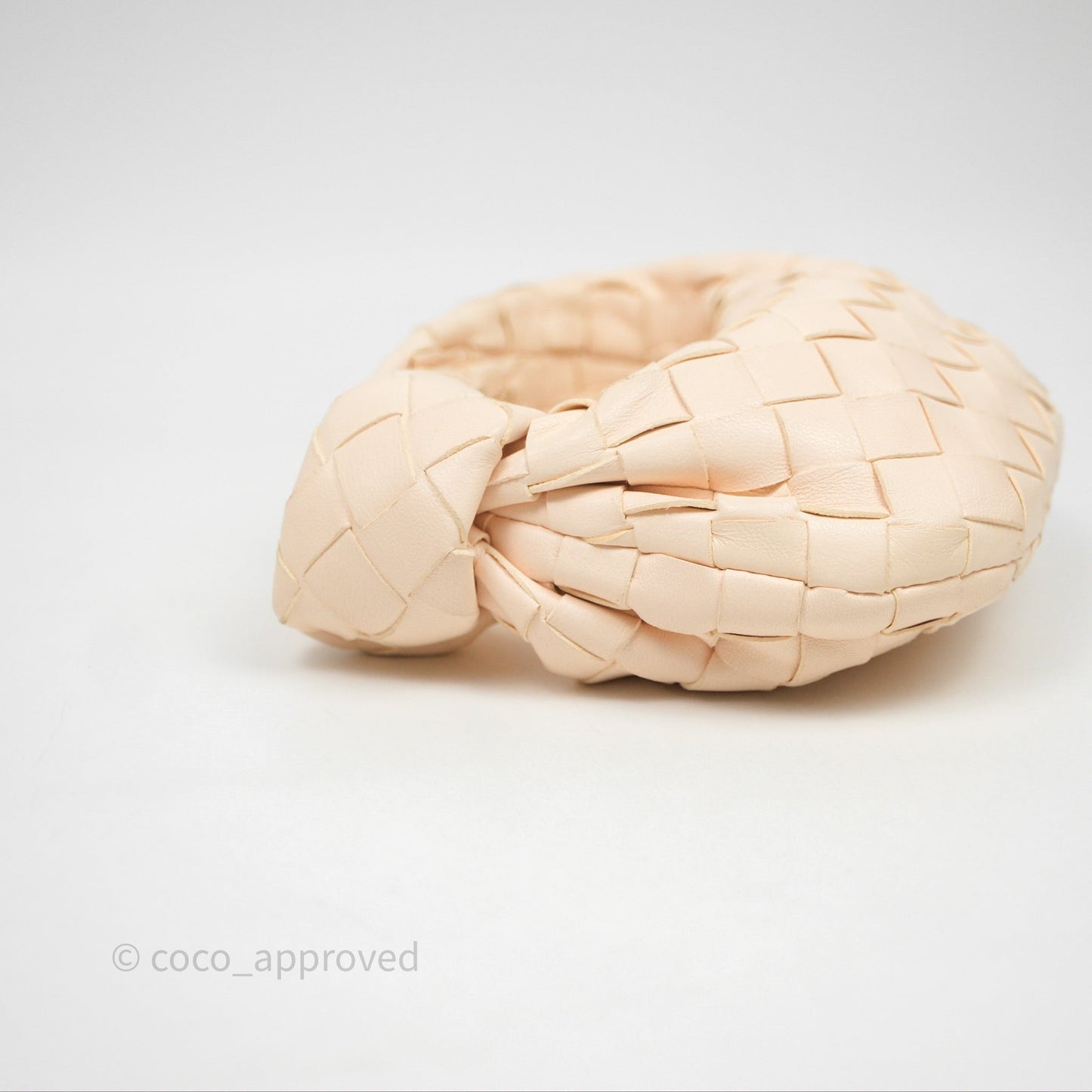 Bottega Veneta Candy Jodie Bag Cream Intrecciato Lambskin