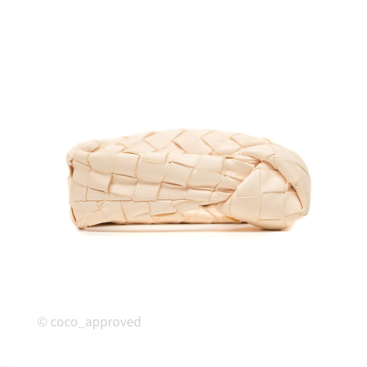 Bottega Veneta Candy Jodie Bag Cream Intrecciato Lambskin