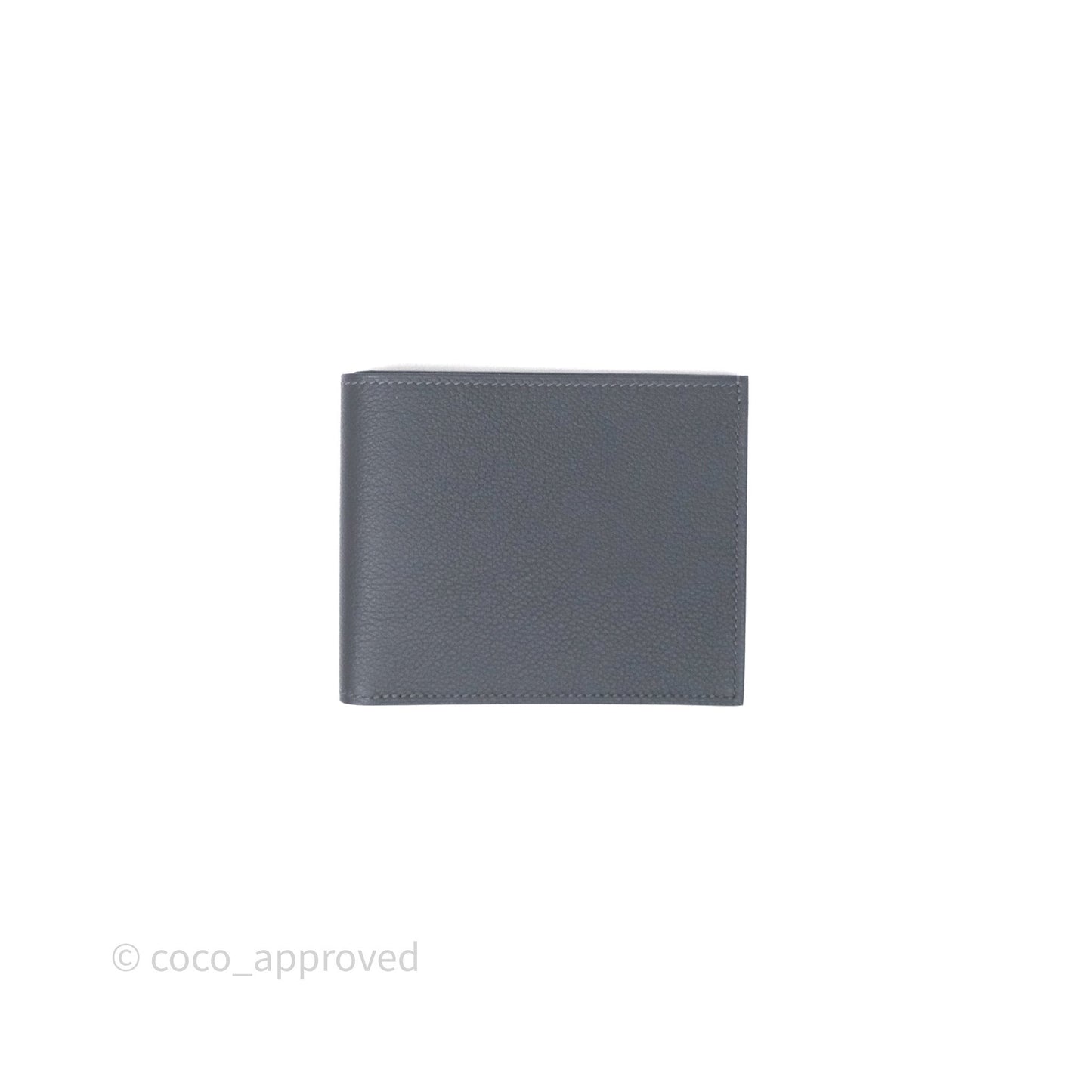 Hermes Portefeuille Citizen Twill Wallet Veau Evercolor Ard/ Beig-Noir