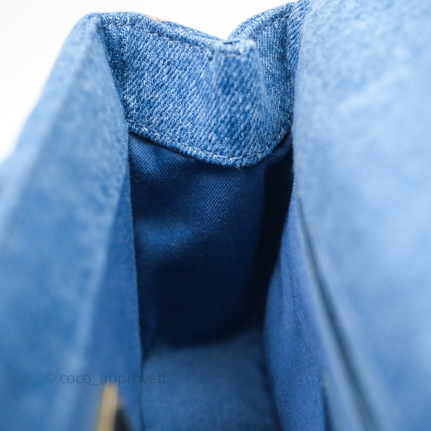 Chanel Small Denim Mood Flap Quilted Blue Multicolor