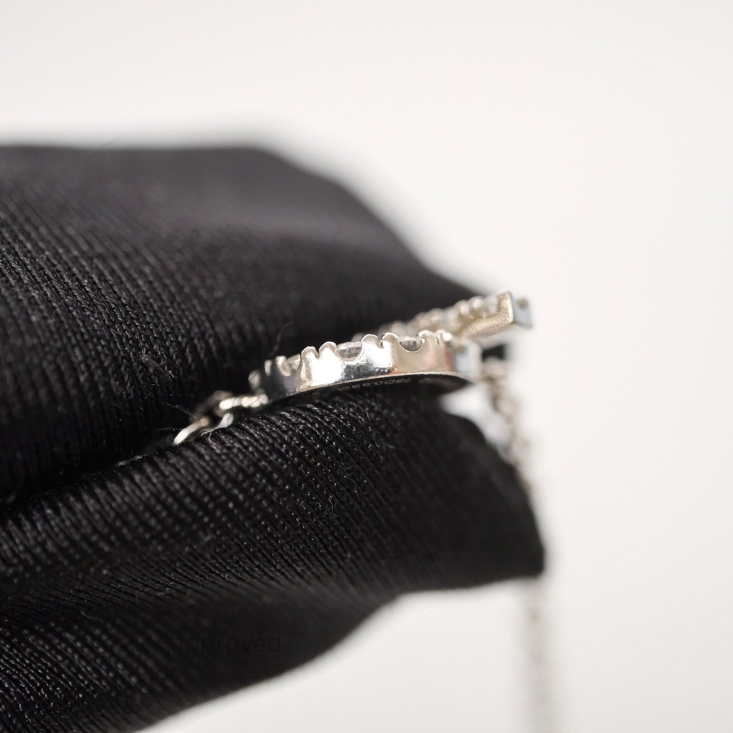 Hermès Finesse Bracelet Diamonds White Gold