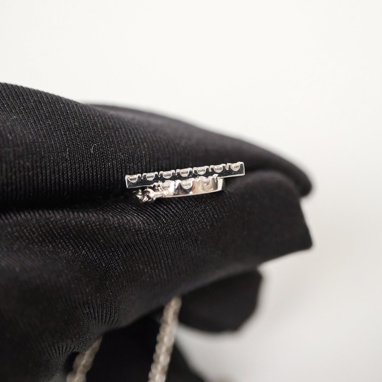 Hermès Finesse Bracelet Diamonds White Gold