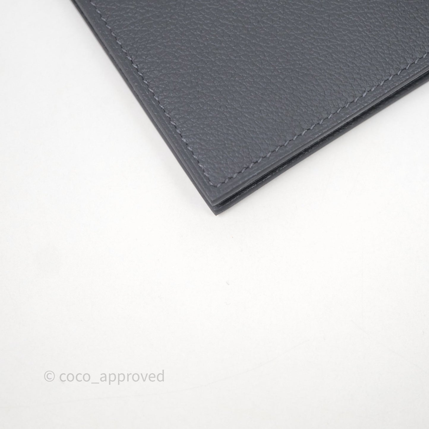 Hermes Portefeuille Citizen Twill Wallet Veau Evercolor Ard/ Beig-Noir