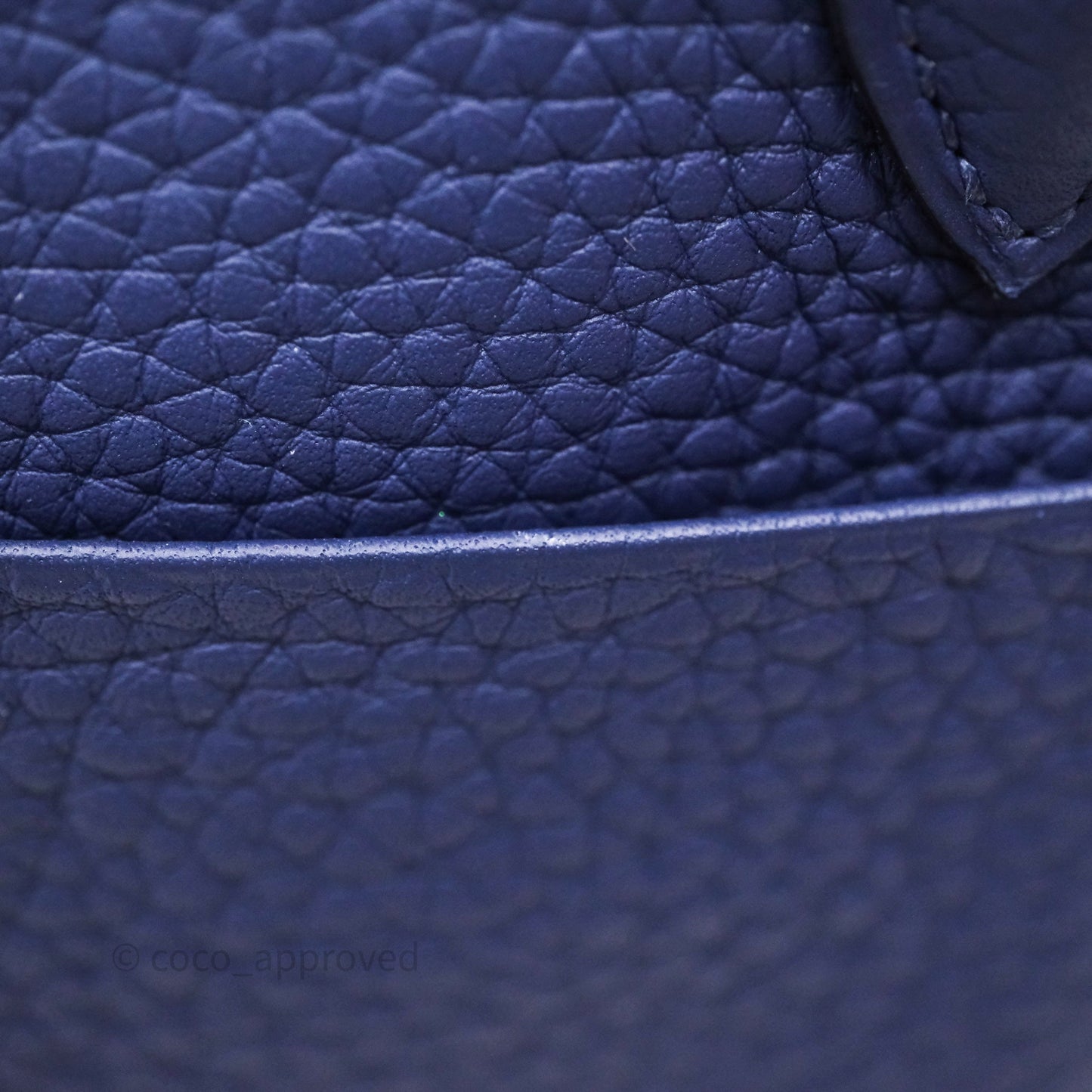 Hermès Lindy 26 Clemence Bleu Encre M3 Palladium Hardware