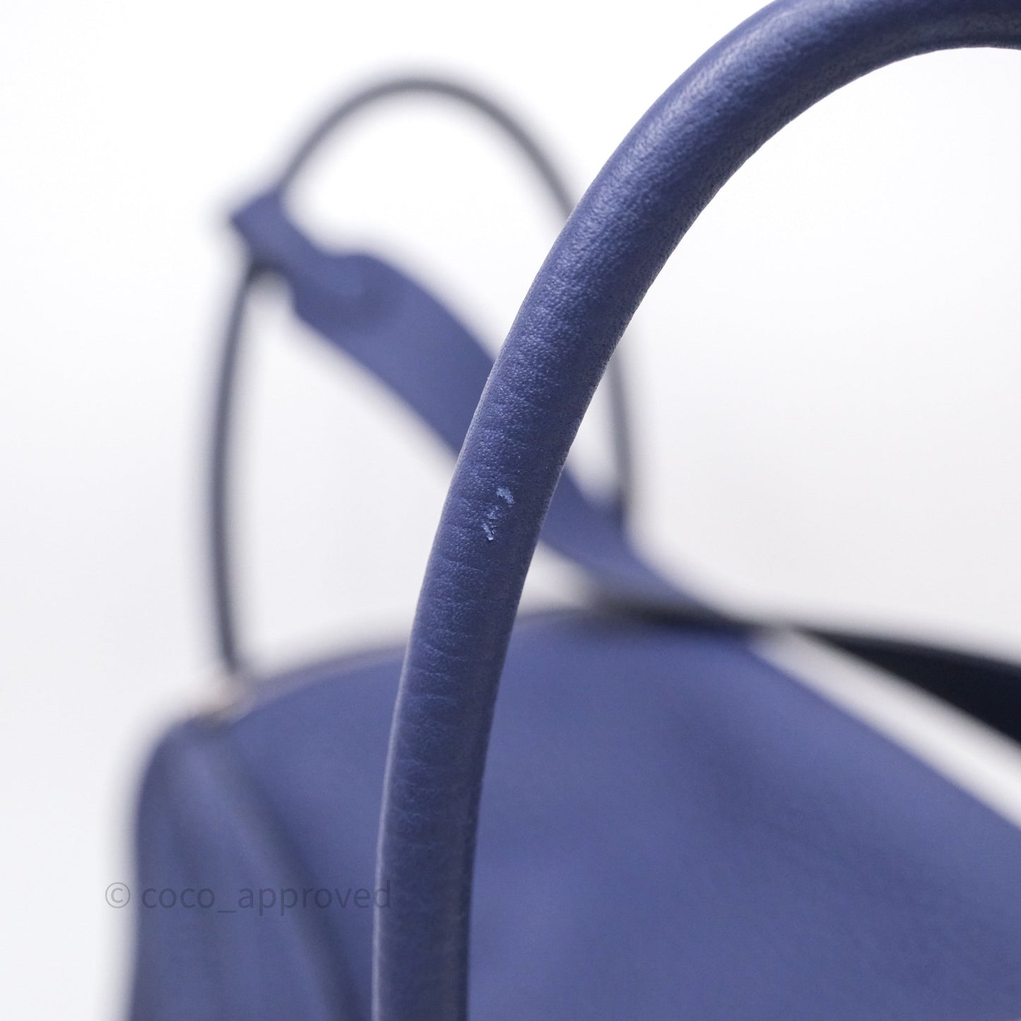 Hermès Lindy 26 Clemence Bleu Encre M3 Palladium Hardware