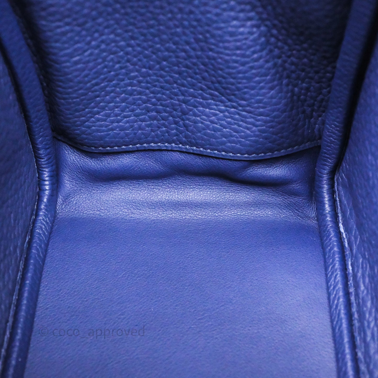 Hermès Lindy 26 Clemence Bleu Encre M3 Palladium Hardware