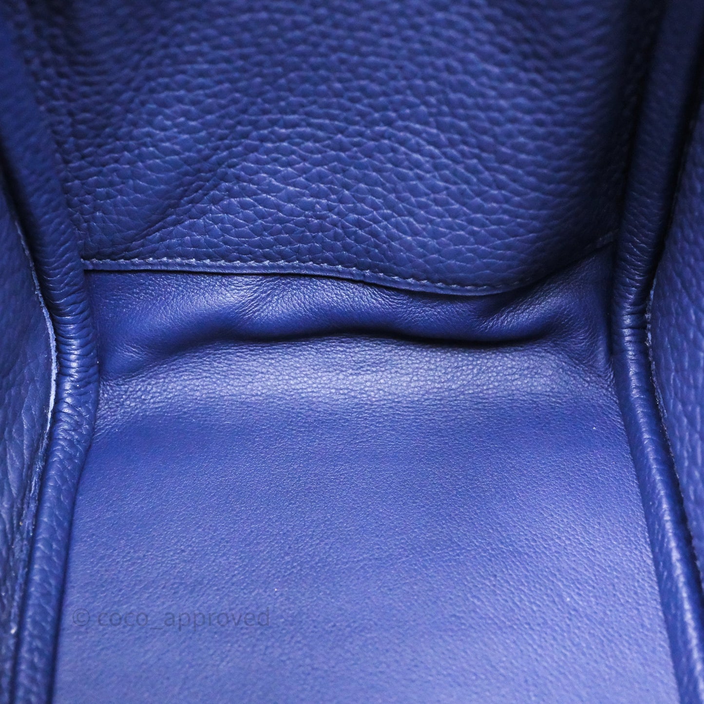 Hermès Lindy 26 Clemence Bleu Encre M3 Palladium Hardware
