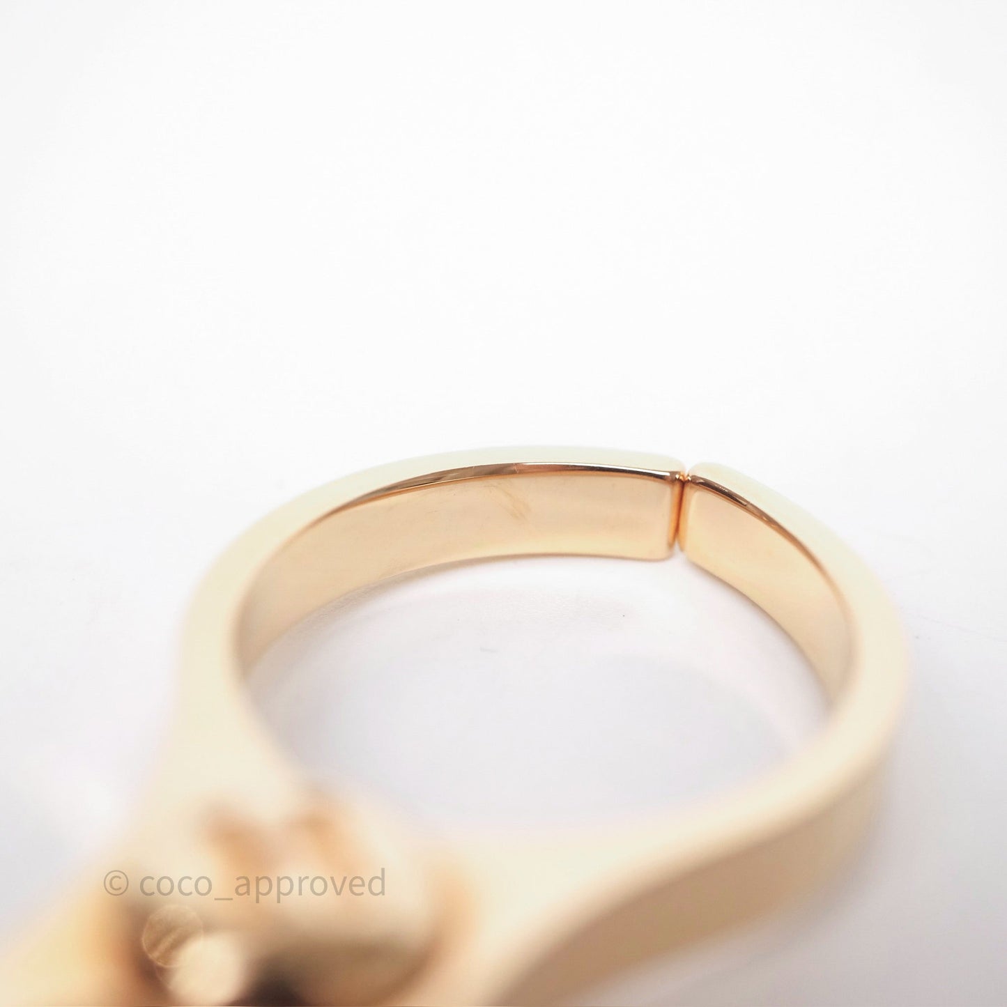 Hermès Filou Glove Clip in Rose Gold Hardware