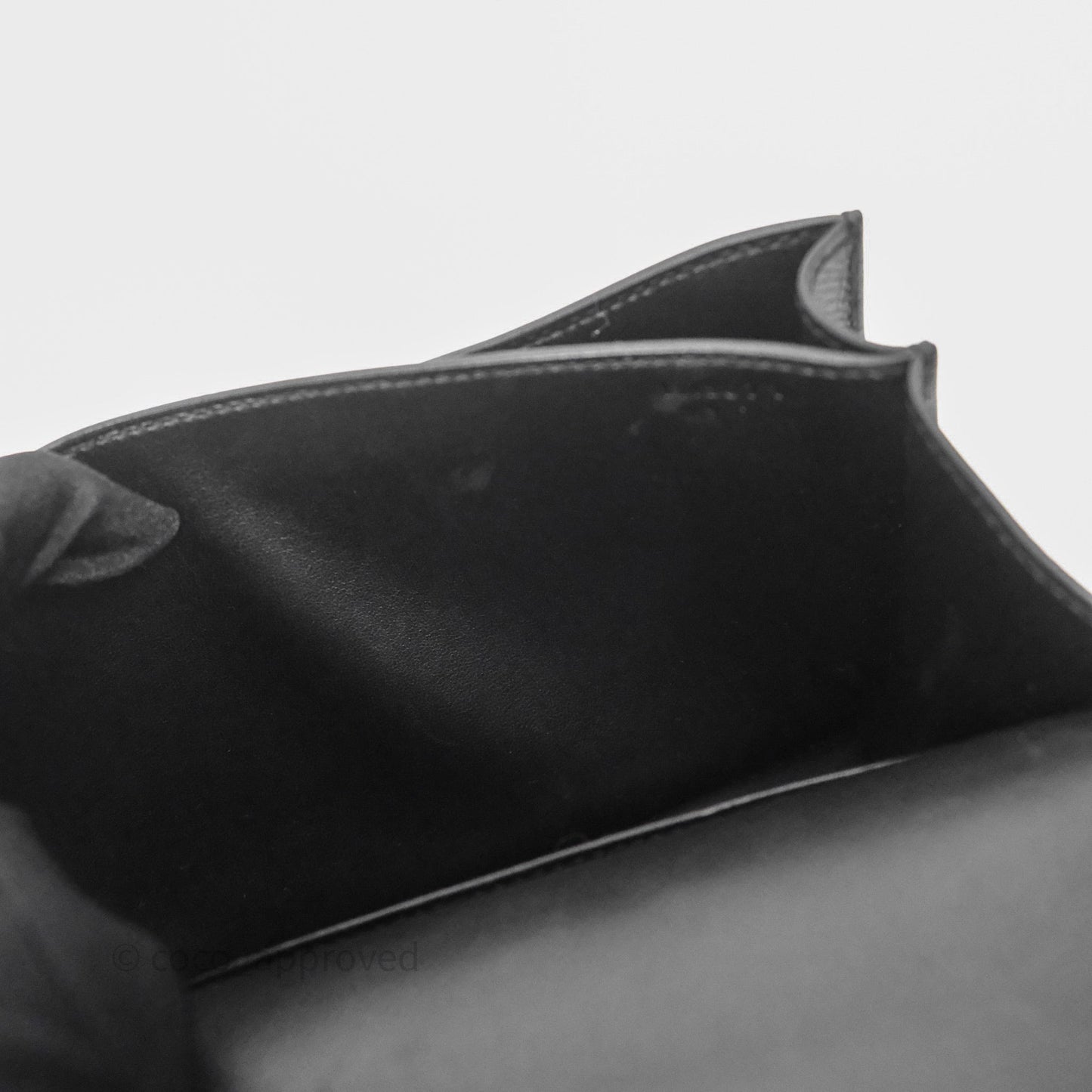 Hermès Constance Mini 18cm Black Epsom Gold Hardware