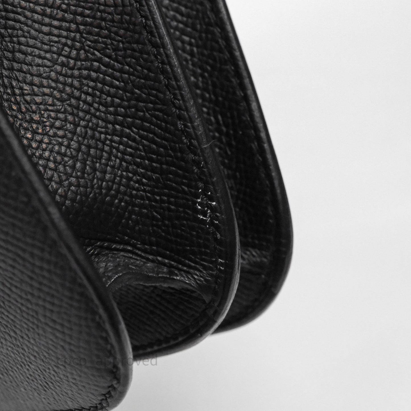 Hermès Constance Mini 18cm Black Epsom Gold Hardware
