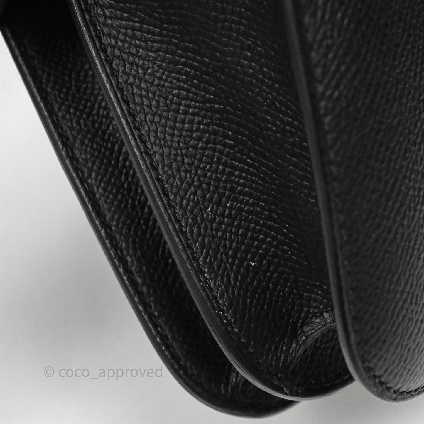 Hermès Constance Mini 18cm Black Epsom Gold Hardware