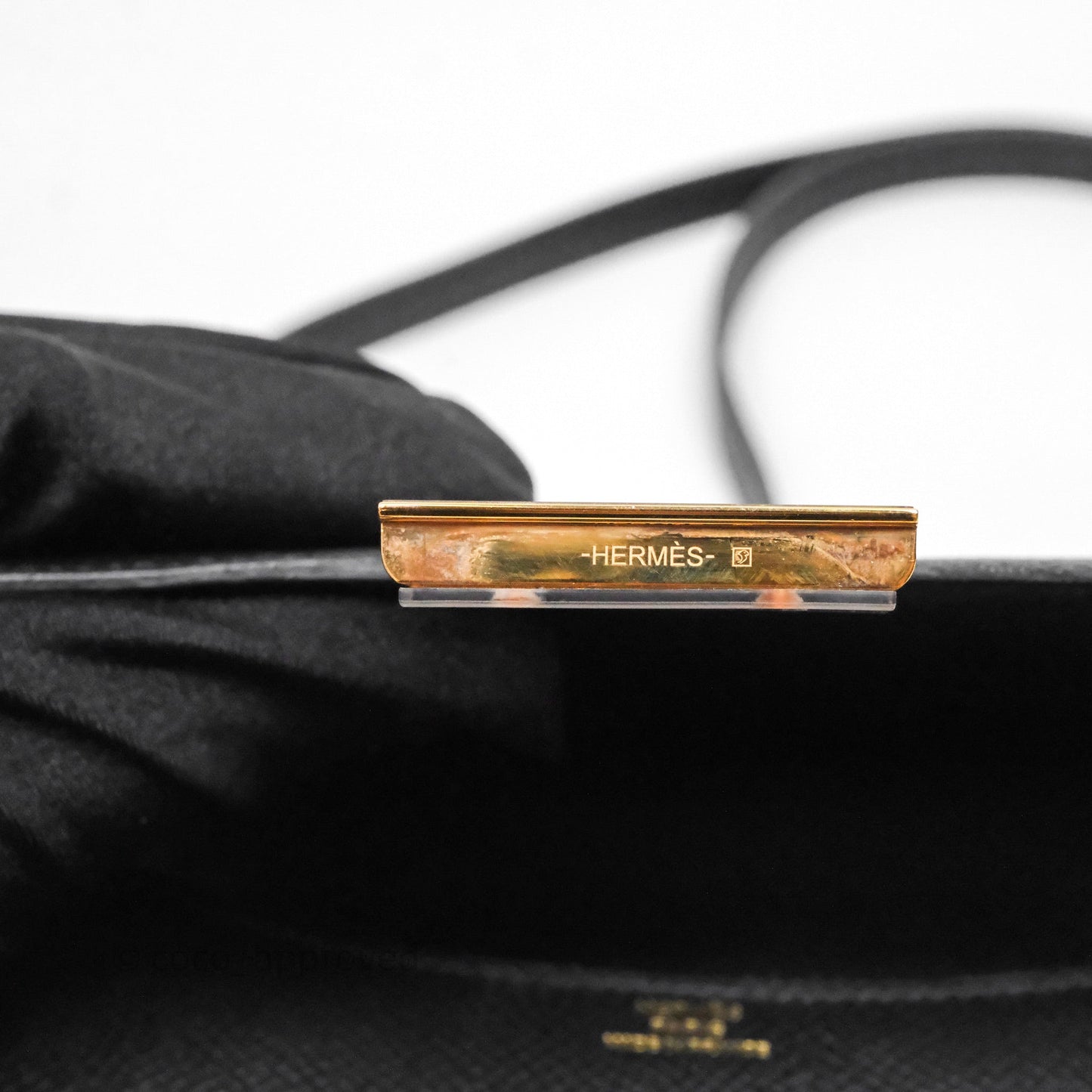 Hermès Constance Mini 18cm Black Epsom Gold Hardware
