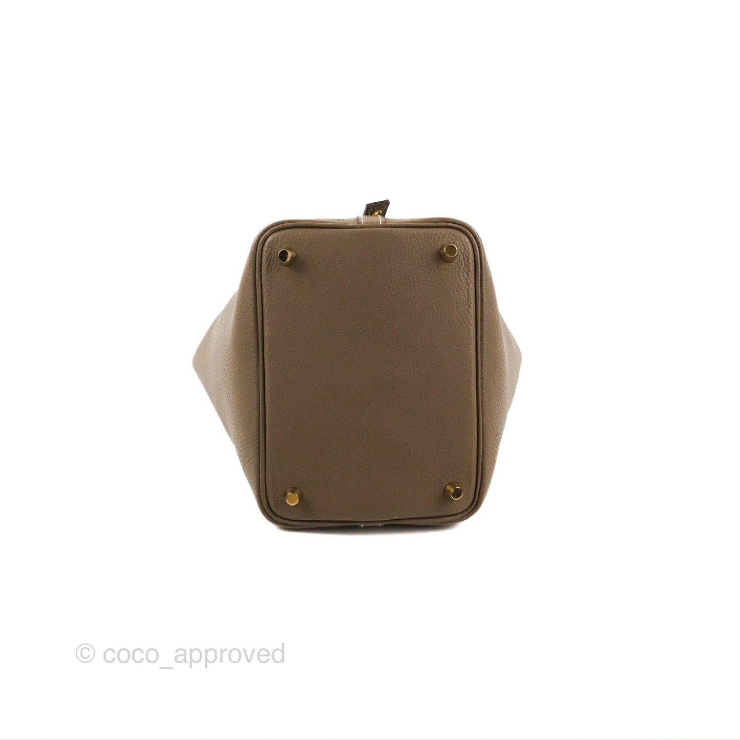 Hermès Picotin Lock 18 Etoupe Clemence Gold Hardware
