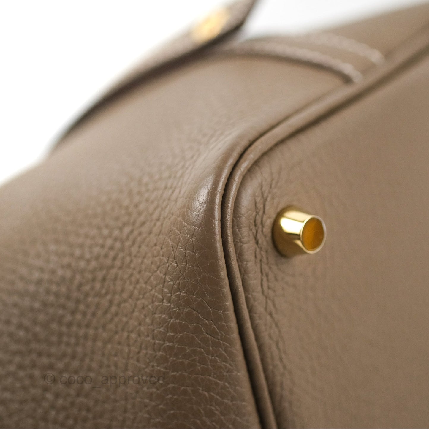 Hermès Picotin Lock 18 Etoupe Clemence Gold Hardware