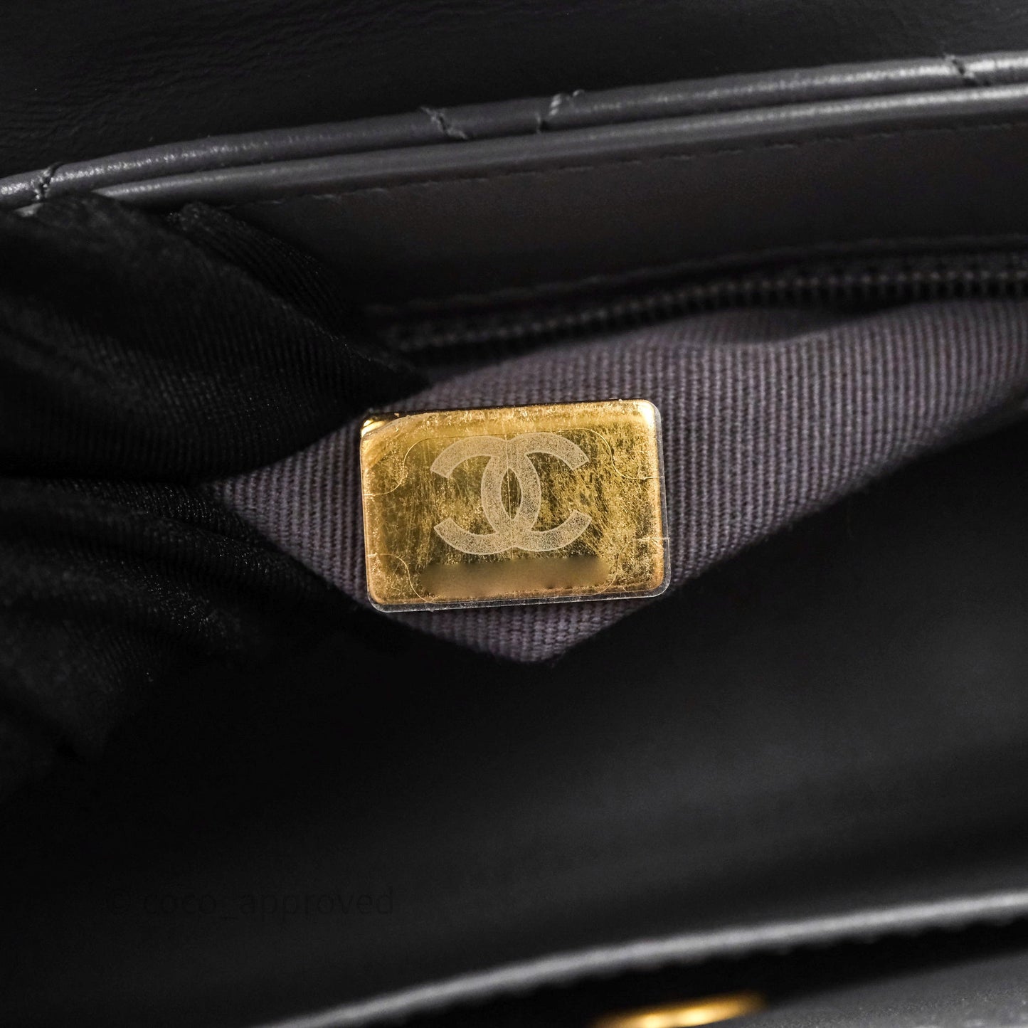 Chanel Kelly Bag Quilted Grey Shiny Crumpled Calfskin Aged Gold Hardware