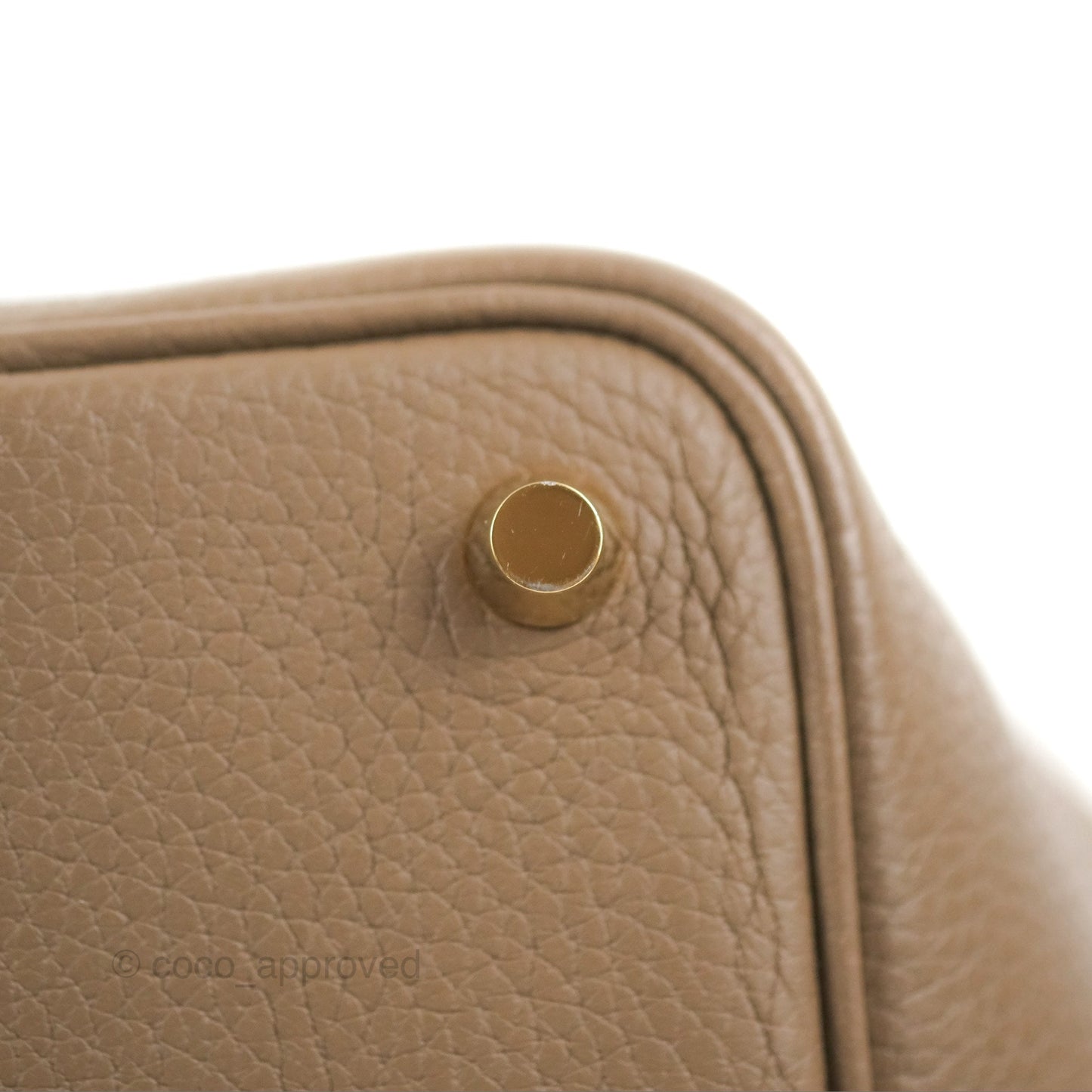 Hermès Picotin Lock 18 Etoupe Clemence Gold Hardware