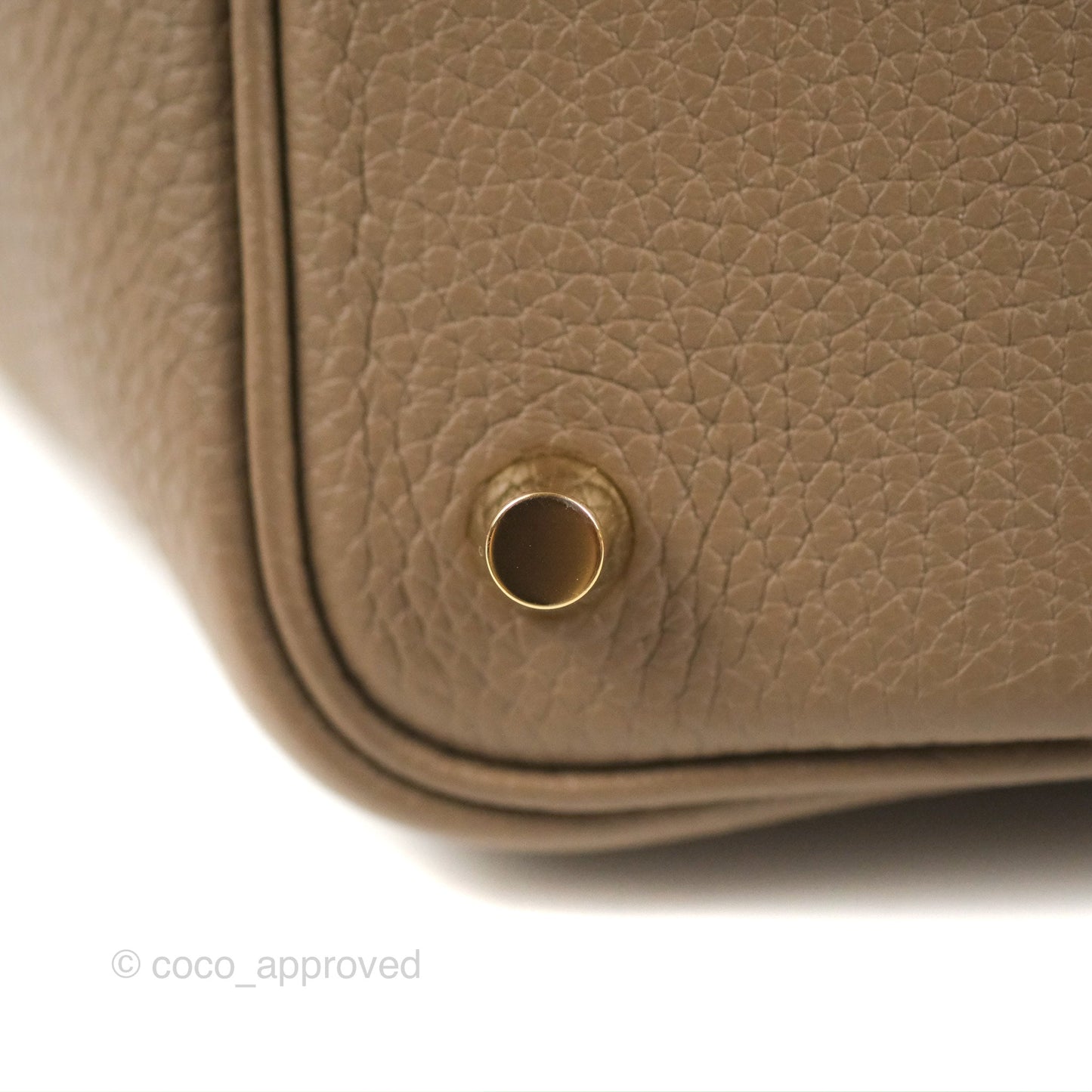 Hermès Picotin Lock 18 Etoupe Clemence Gold Hardware