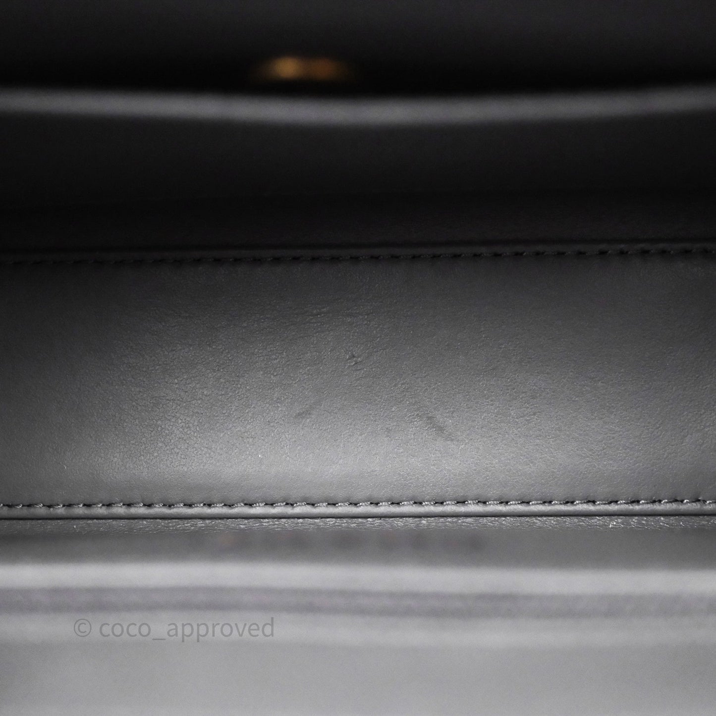 Chanel Kelly Bag Quilted Grey Shiny Crumpled Calfskin Aged Gold Hardware
