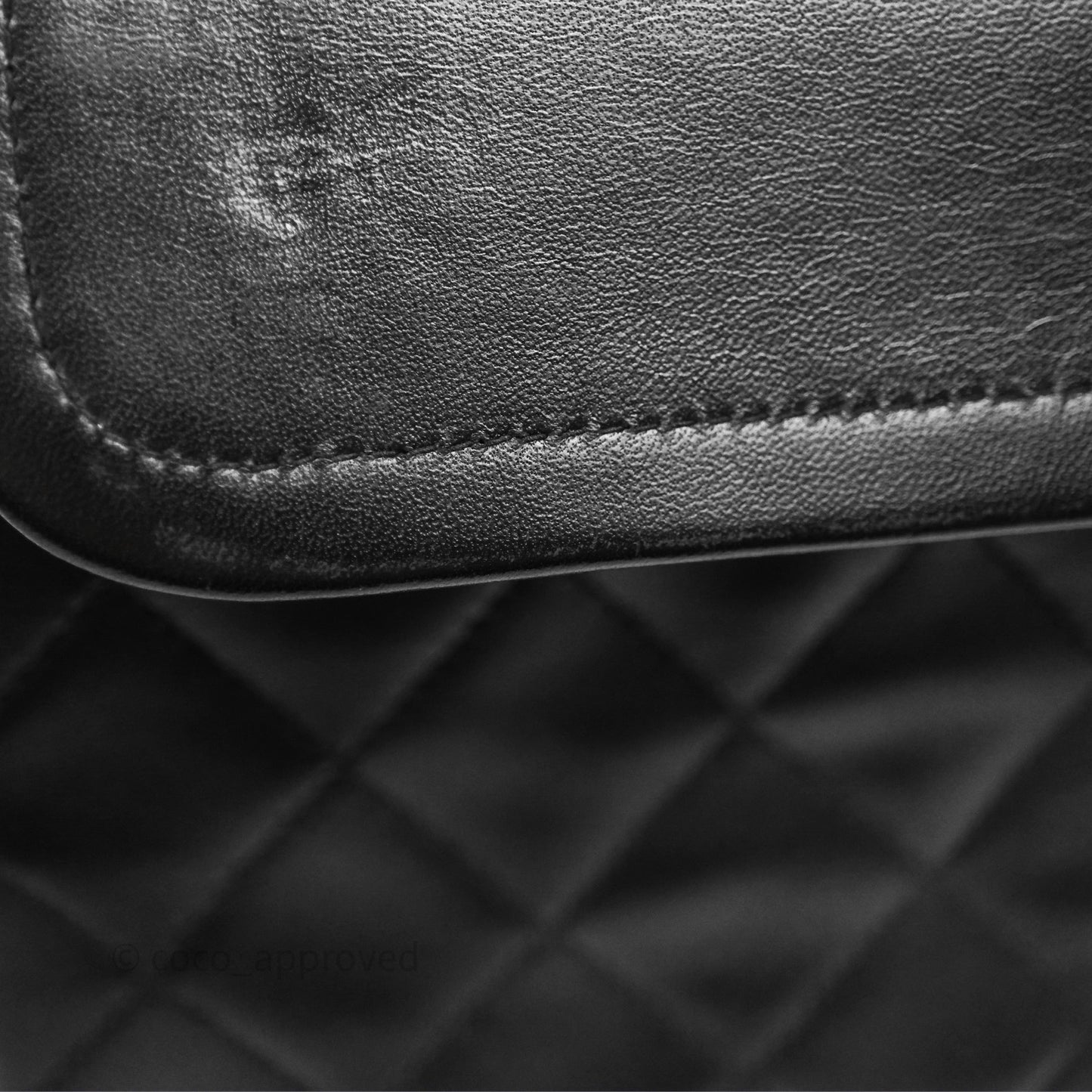 Chanel Vintage Lambskin Small Double Flap Bag Black Gold Hardware