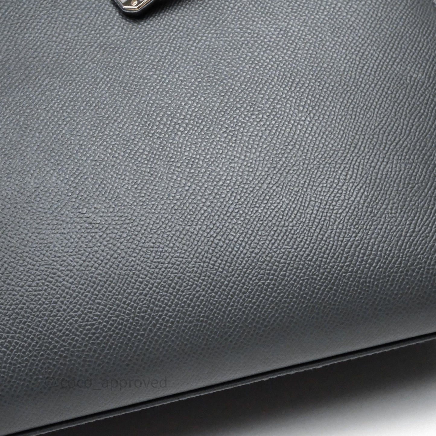 Hermès Kelly II 28 Veau Espom Gris Misty H0 Sellier Palladium Hardware