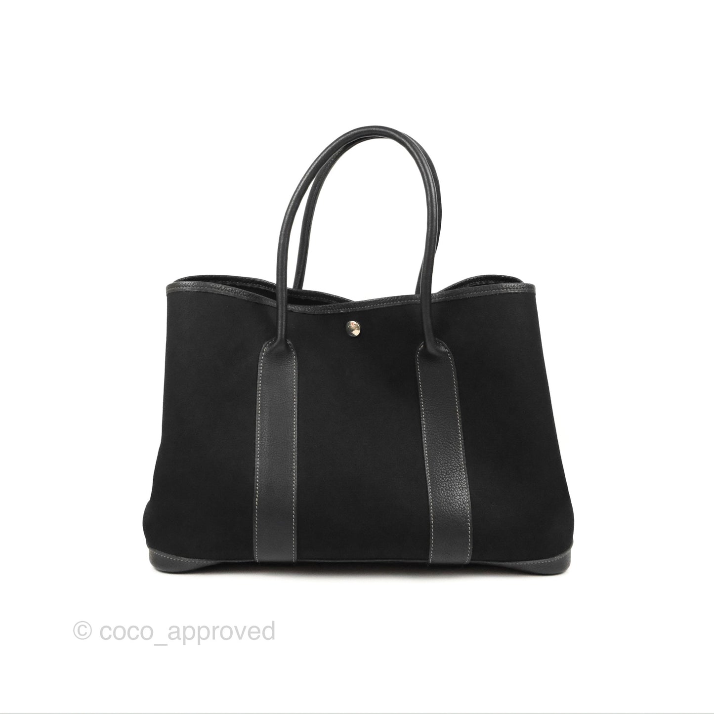 Hermès Garden Party 36 Canvas Black