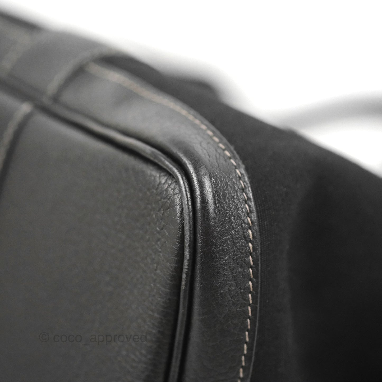 Hermès Garden Party 36 Canvas Black